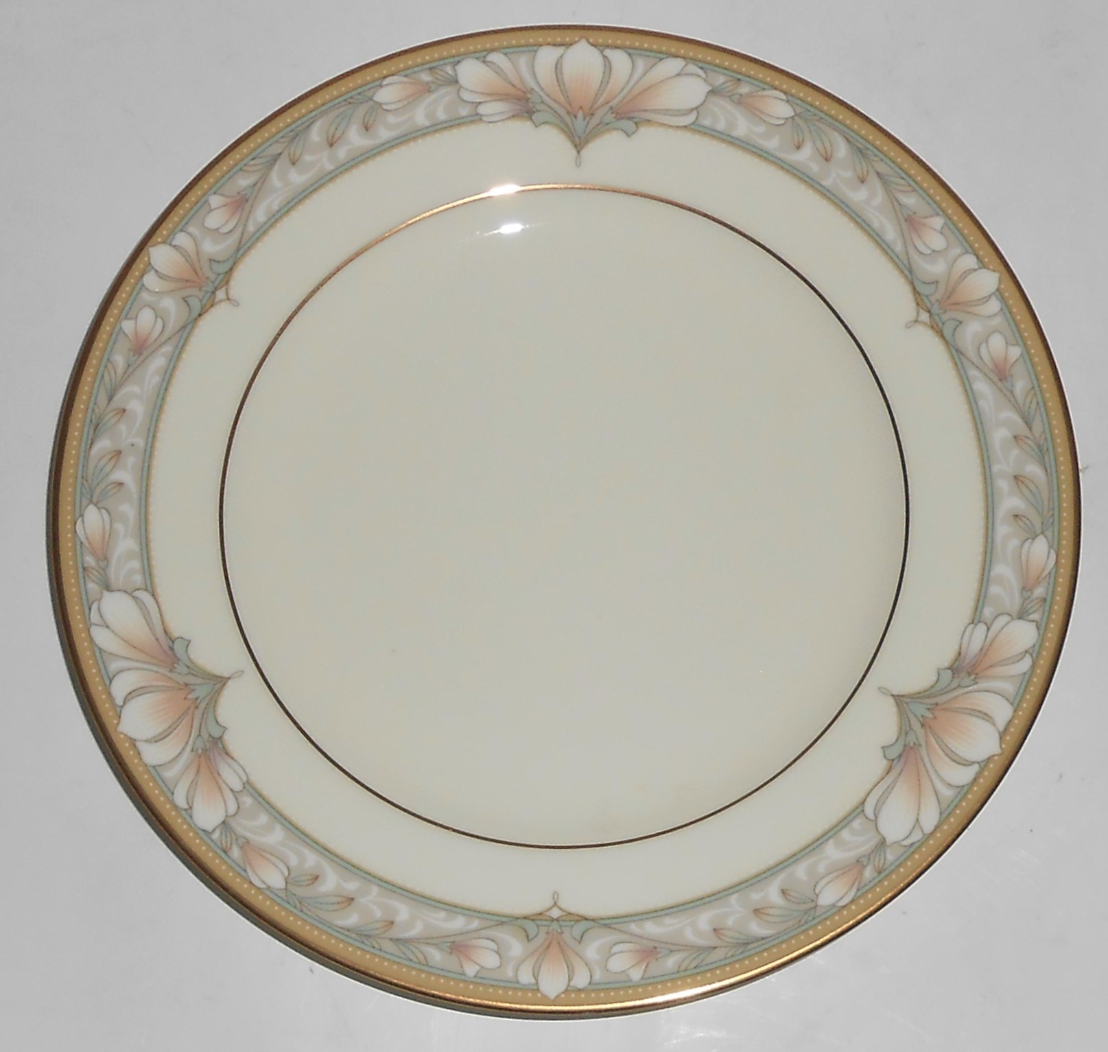 Noritake Porcelain China 9737 Barrymore W/Gold Bread Pl