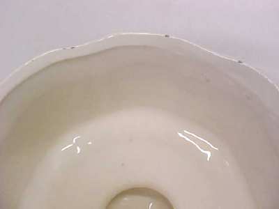 Blue Pedastal Planter Bowl Nice Color