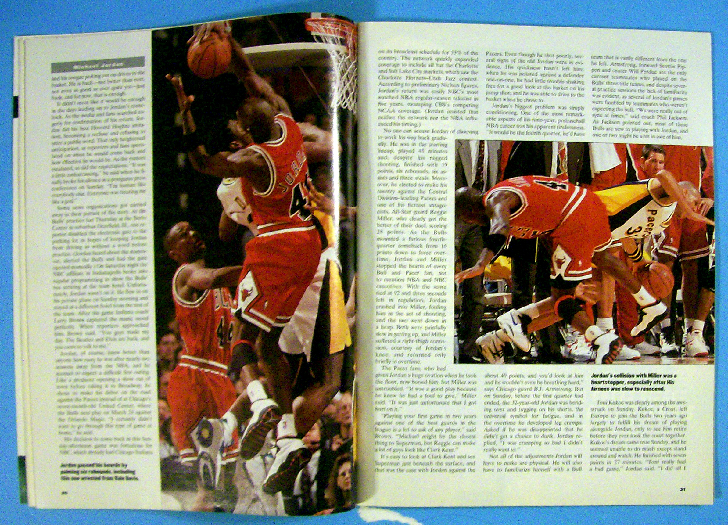 Sports Illustrated-March 27, 1995-Michael Jordan