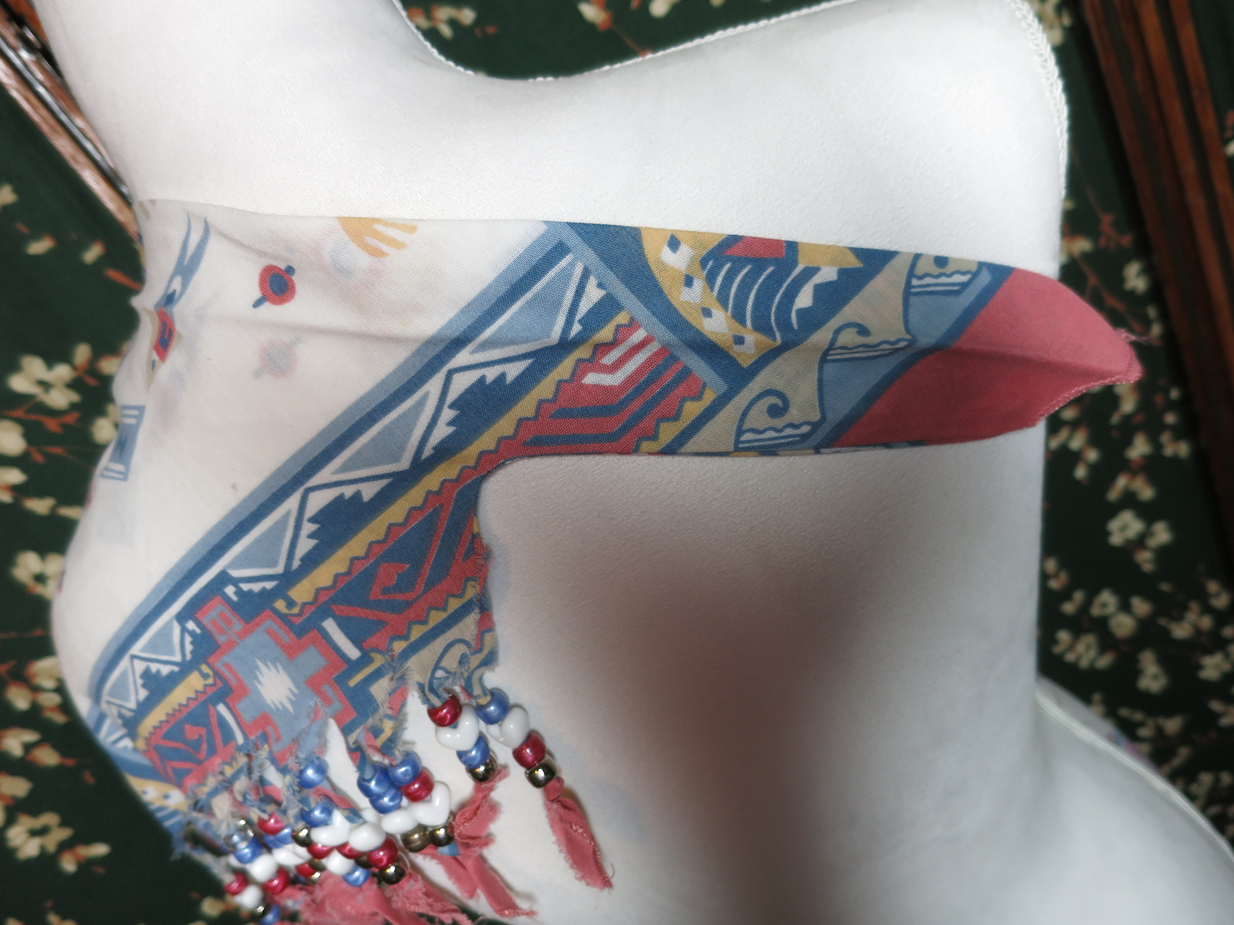 Beaded Southwest Native American Indian Bandana
