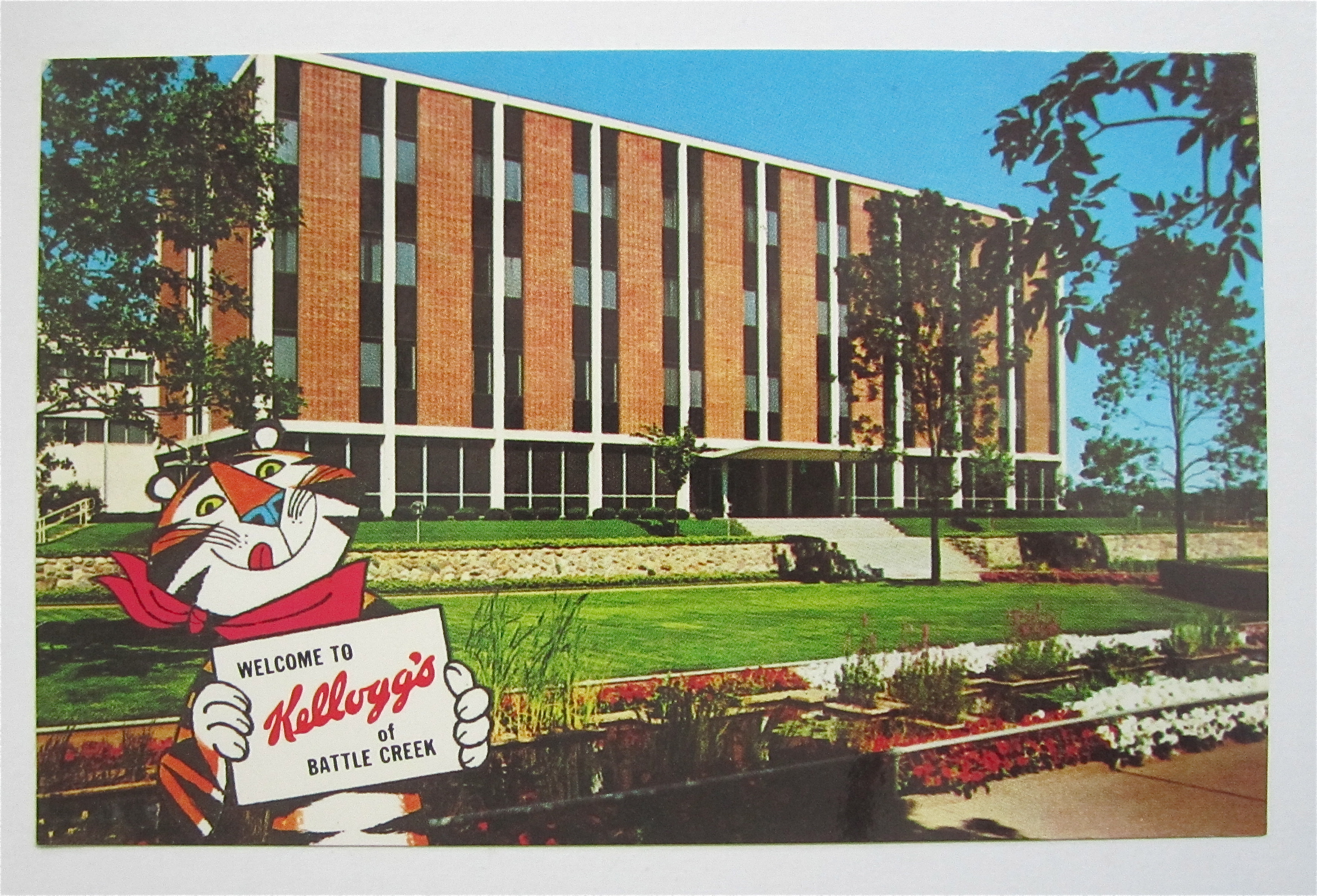 Kellogg's Company, Battle Creek, Michigan Postcard