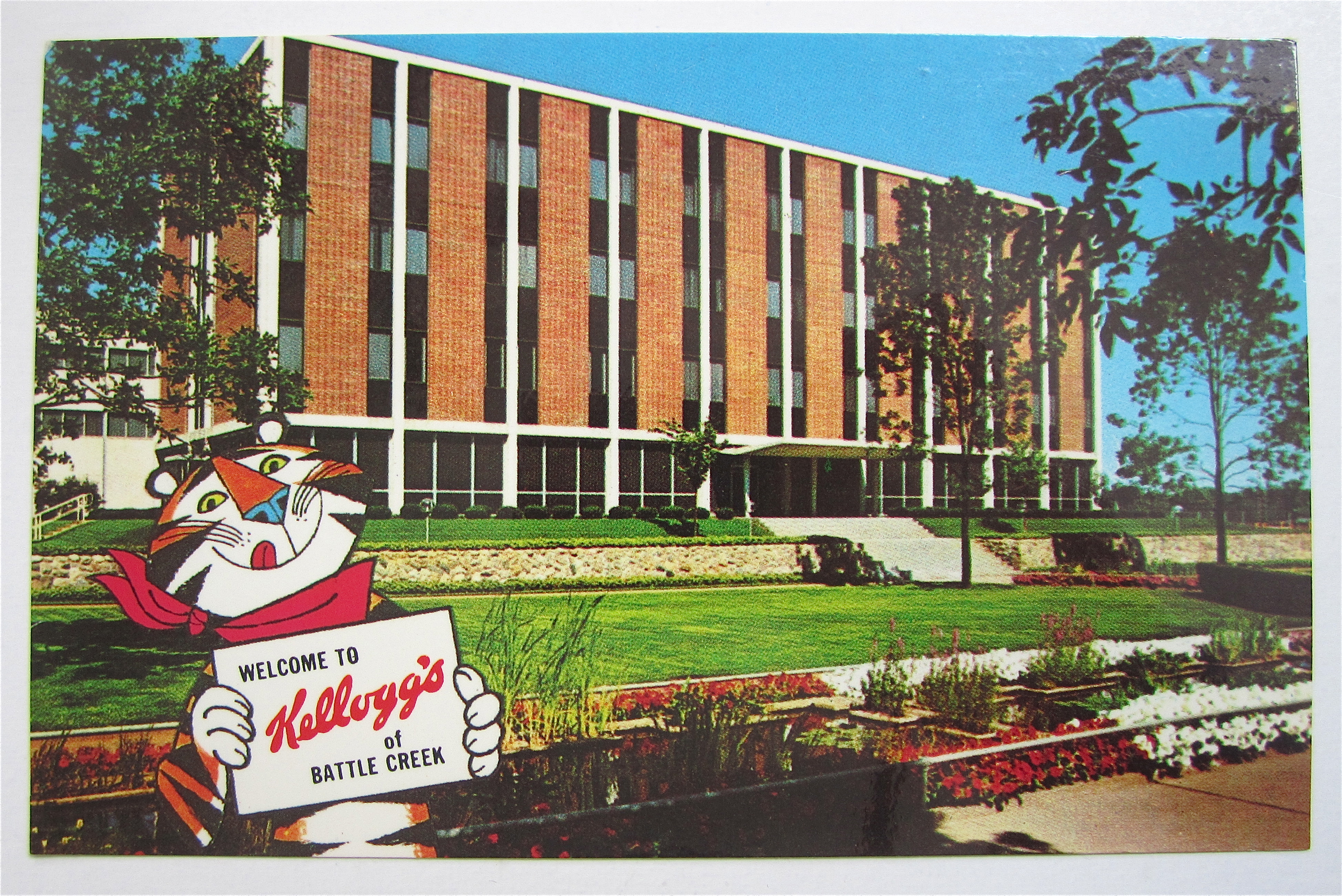 Kellogg's Company, Battle Creek, Michigan Postcard