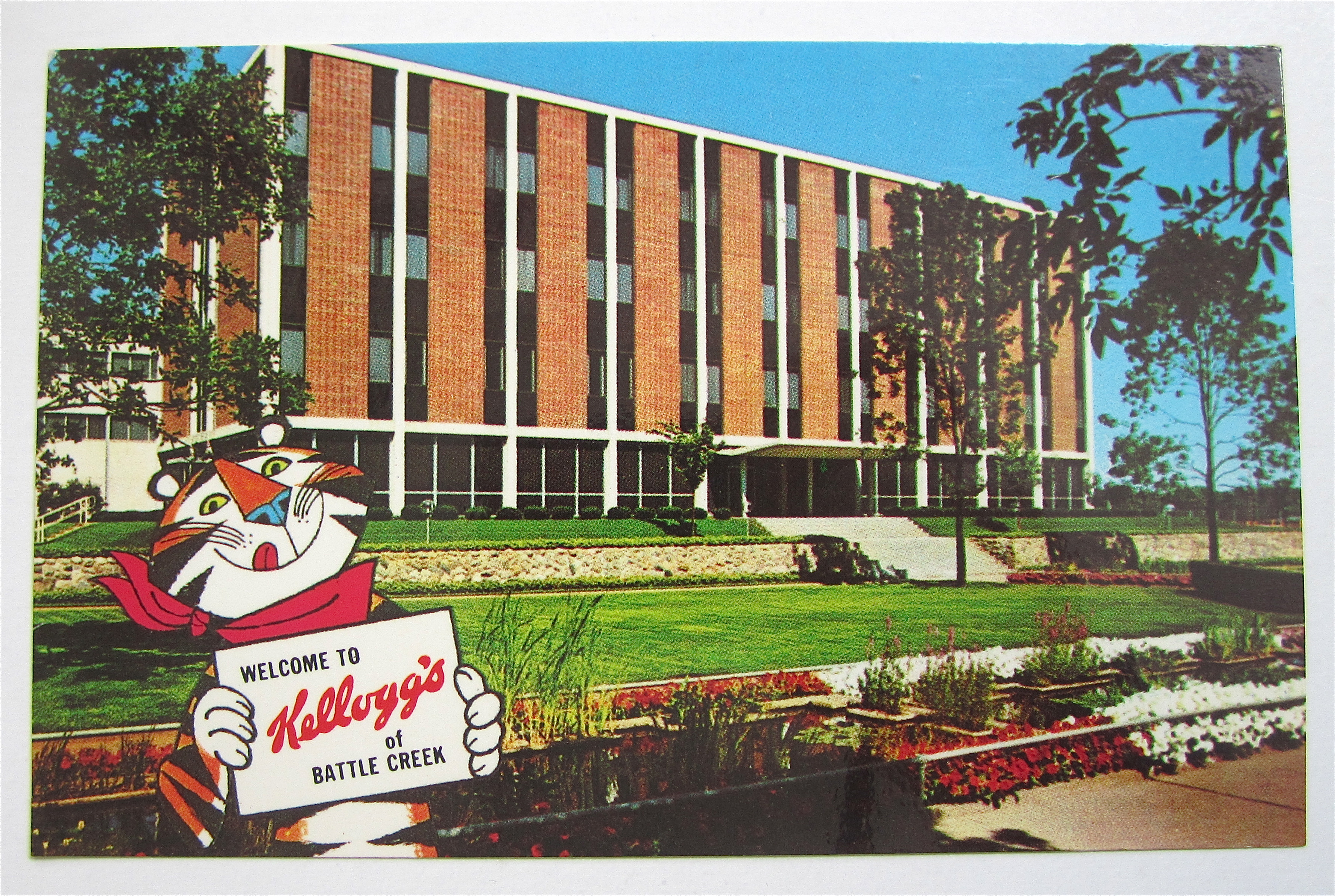 Kellogg's Company, Battle Creek, Michigan Postcard