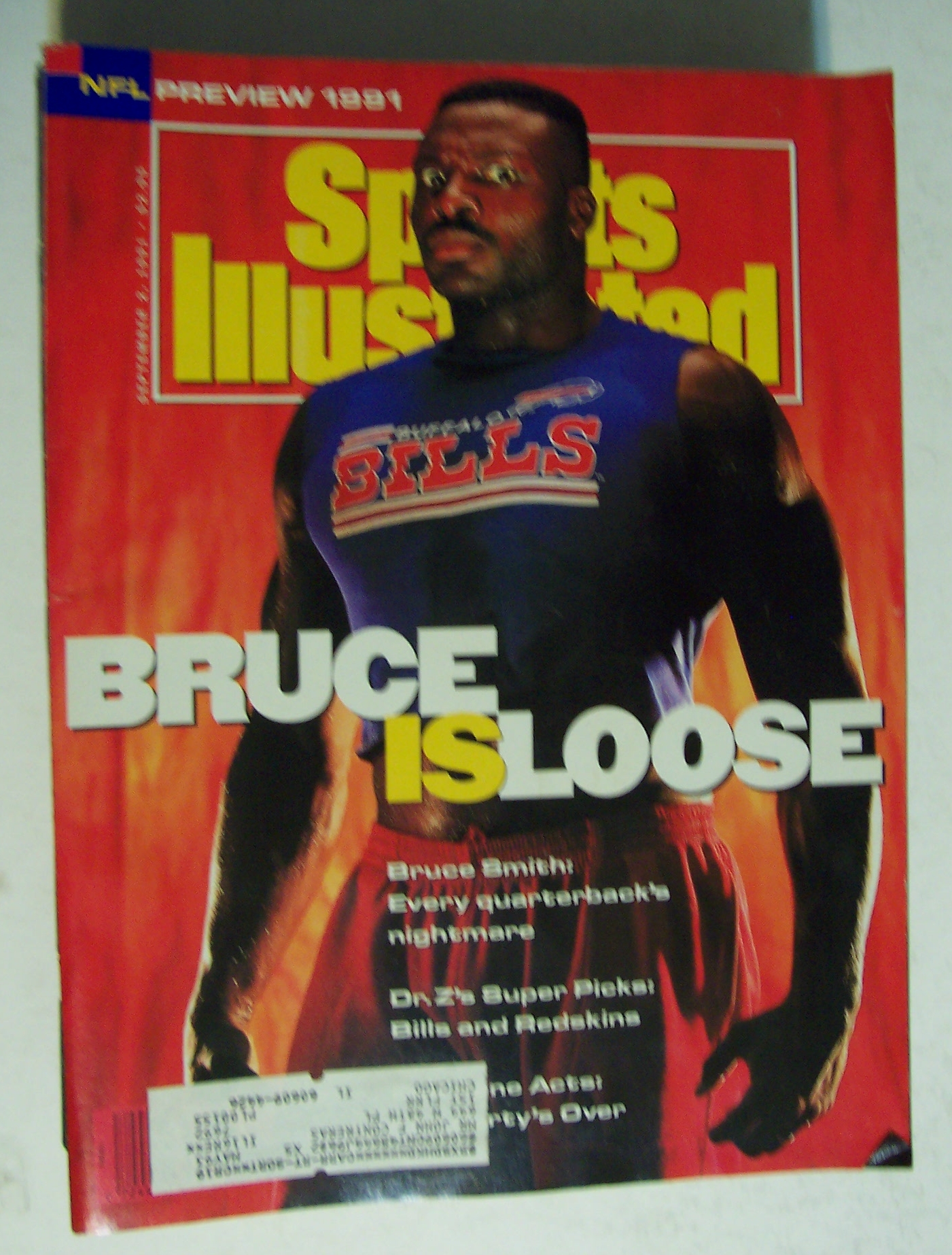 Sports Illustrated Magazine-September 2, 1991-B Smith