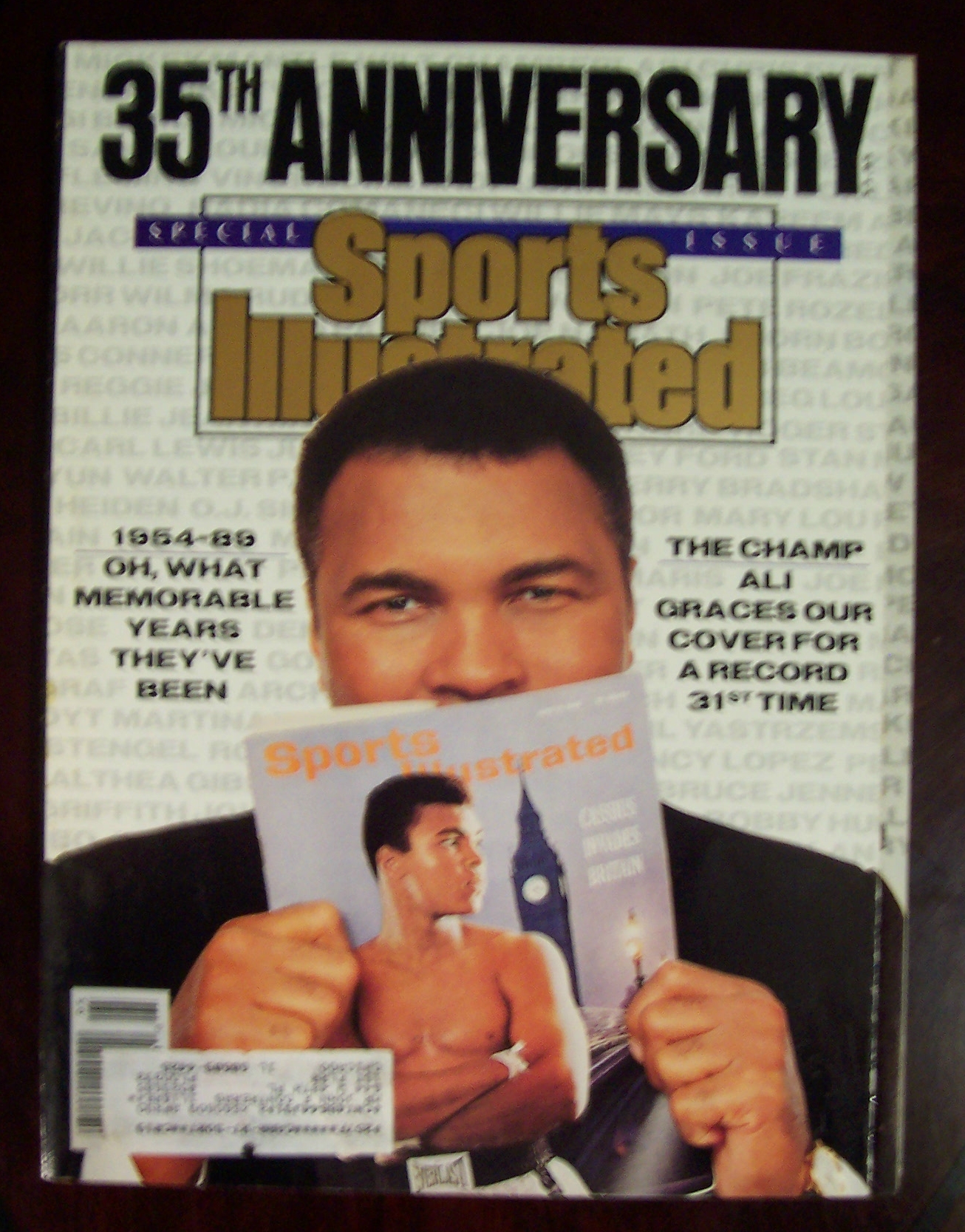Sports Illustrated Magazine-Nov 15, 1989-Muhammad Ali