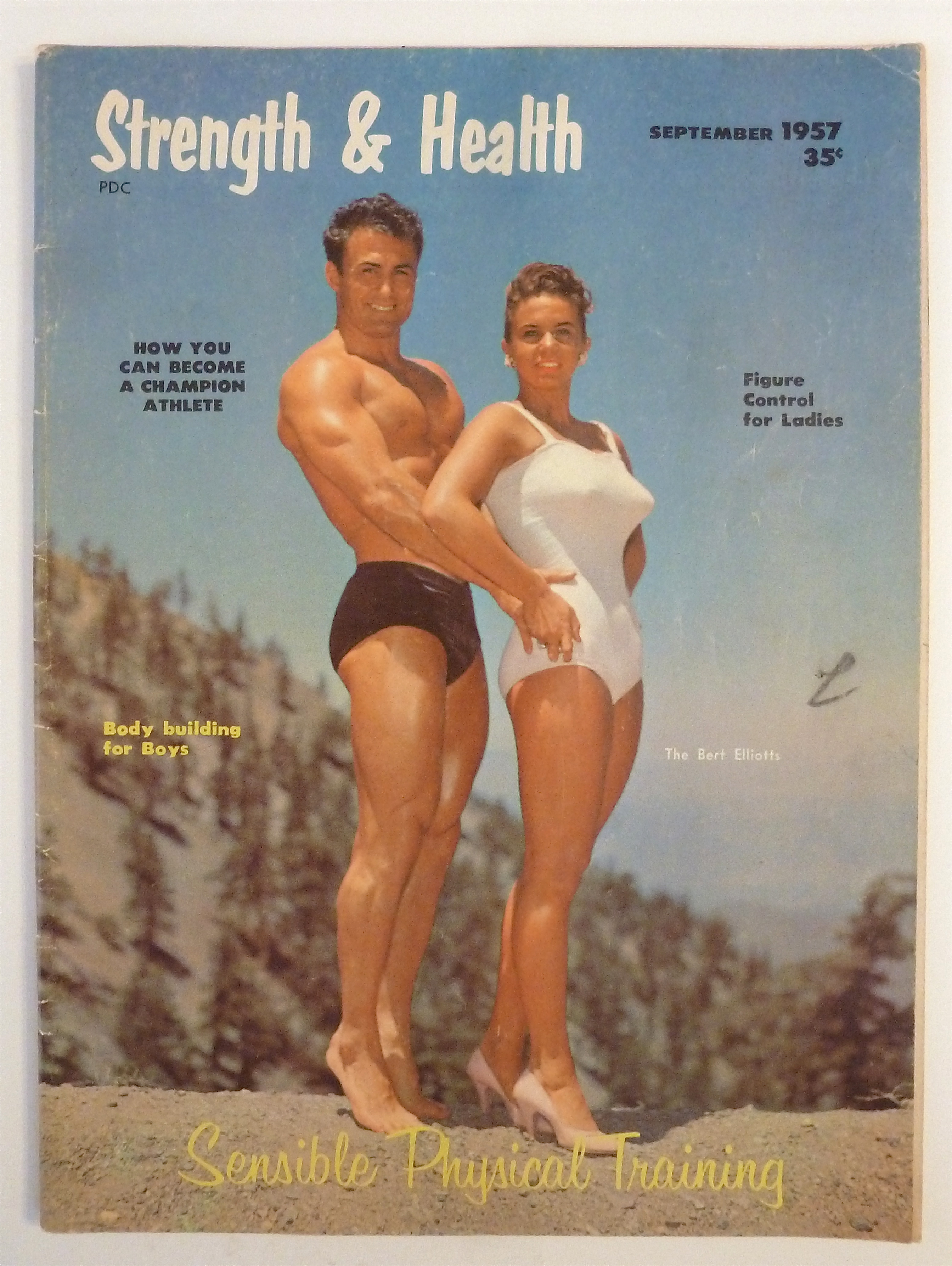 Strength & Health Magazine September 1957 Bert Elliotts