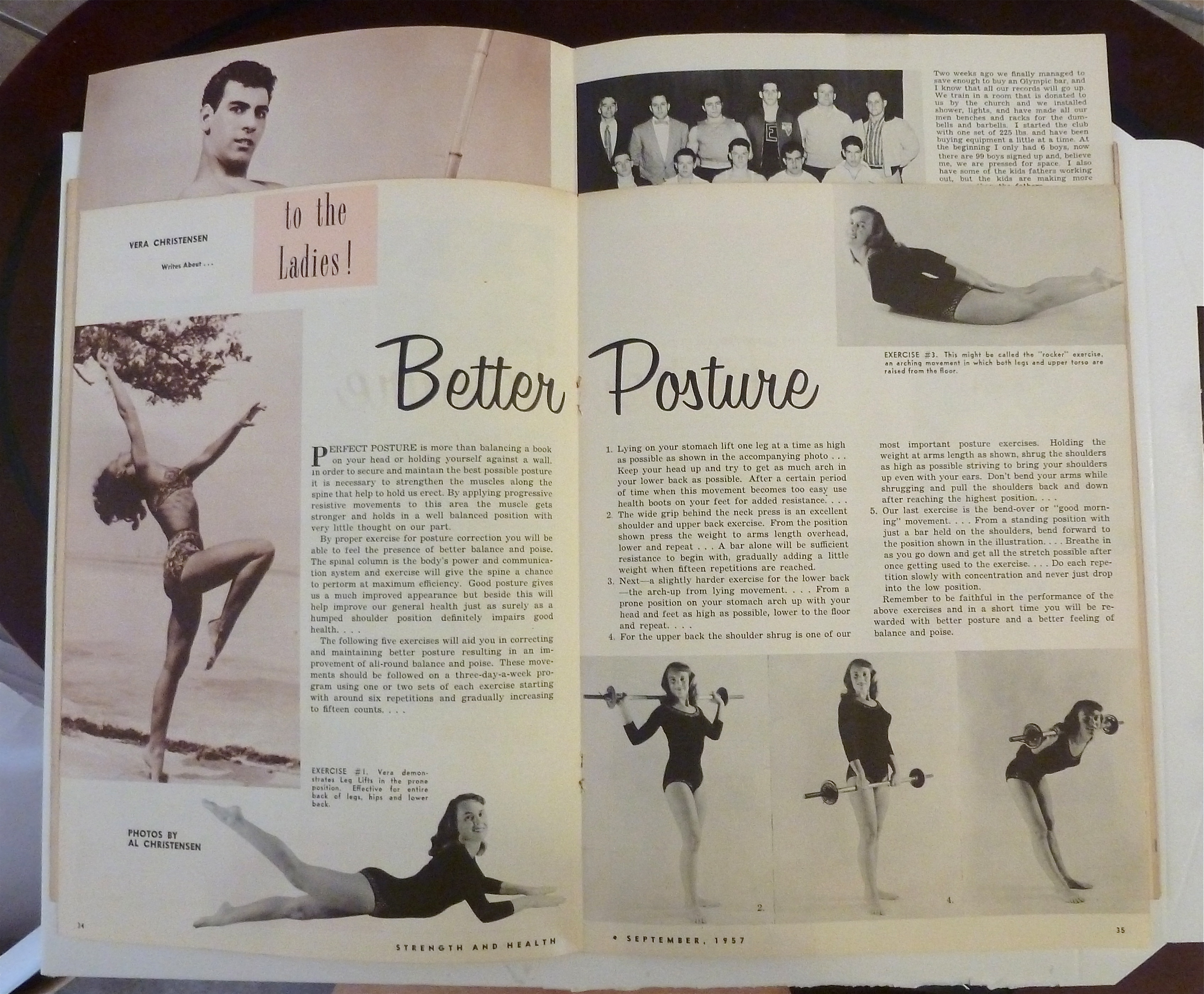 Strength & Health Magazine September 1957 Bert Elliotts