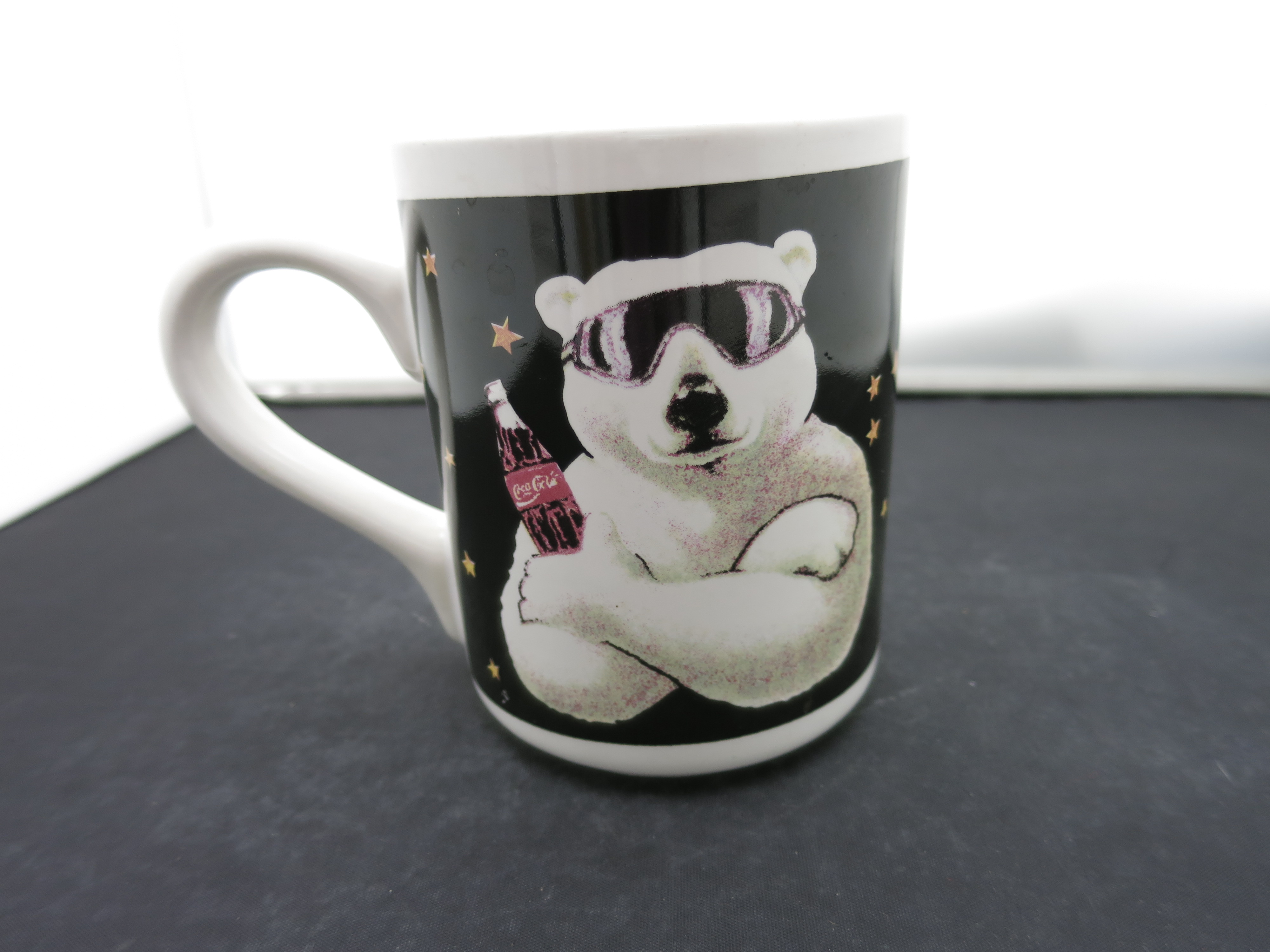 Coca Cola Polar Bear Cup Mug Gibson 1999