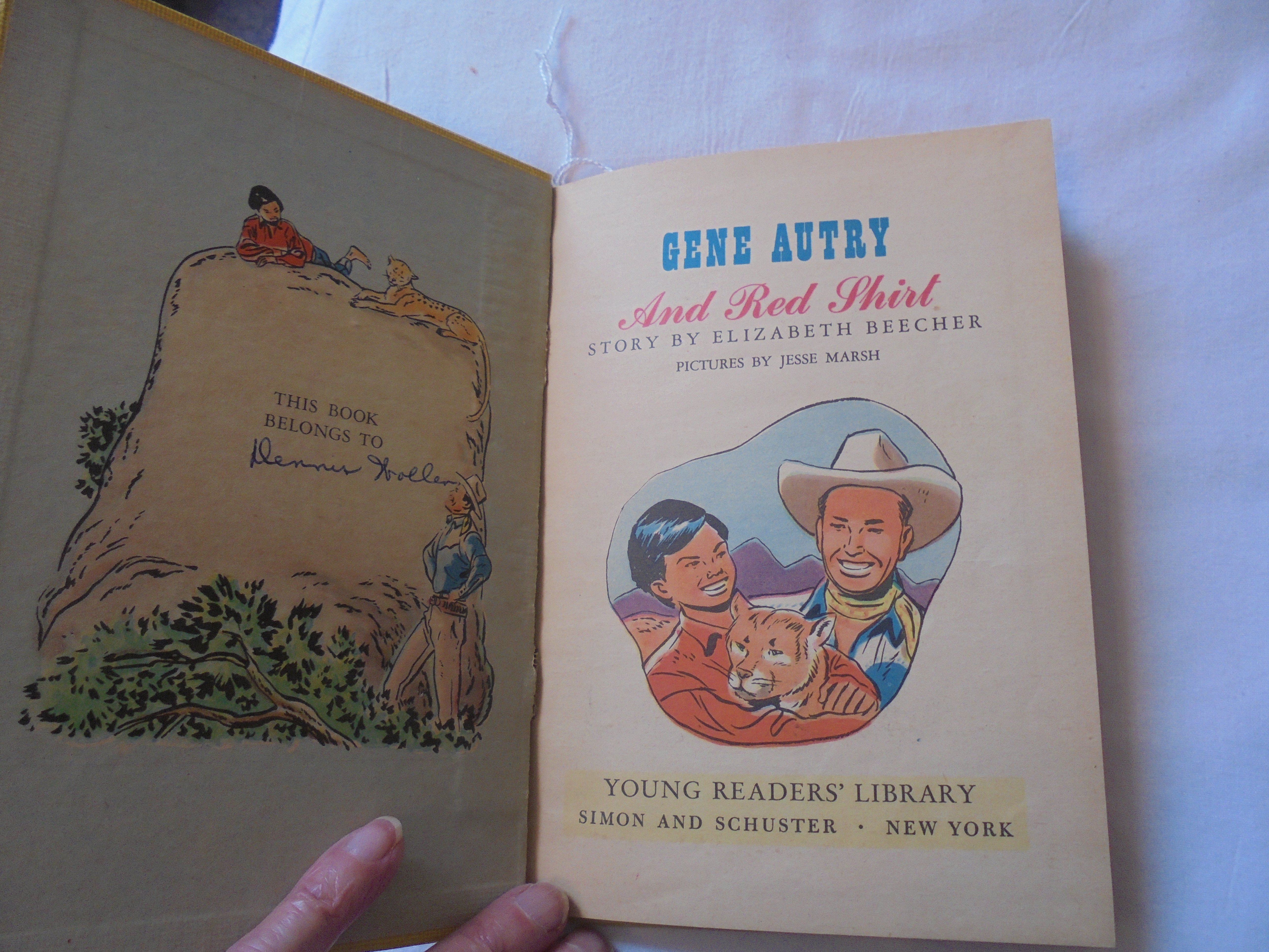 Gene Autry and Red Shirt 1951