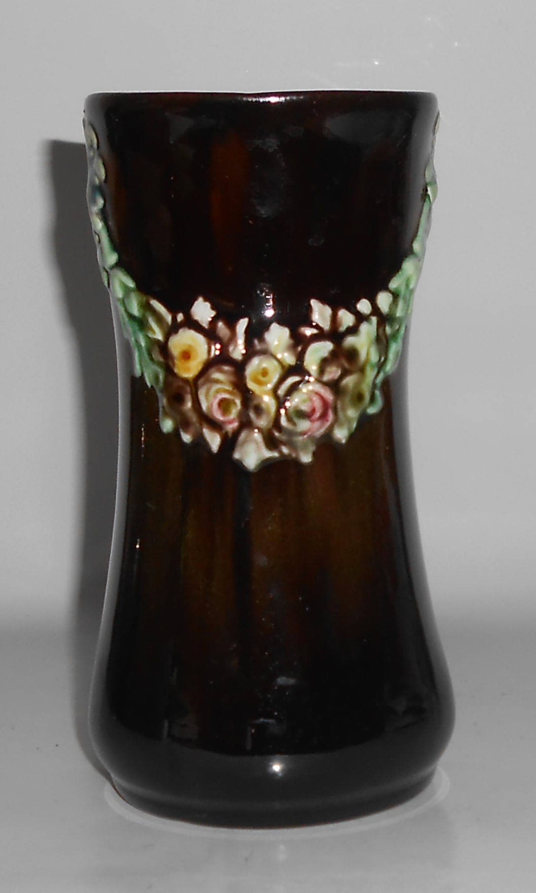 Peters And Reed Pottery Standard Glaze Floral Decorated
