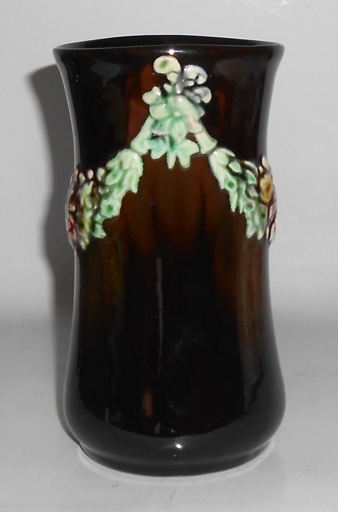 Peters And Reed Pottery Standard Glaze Floral Decorated