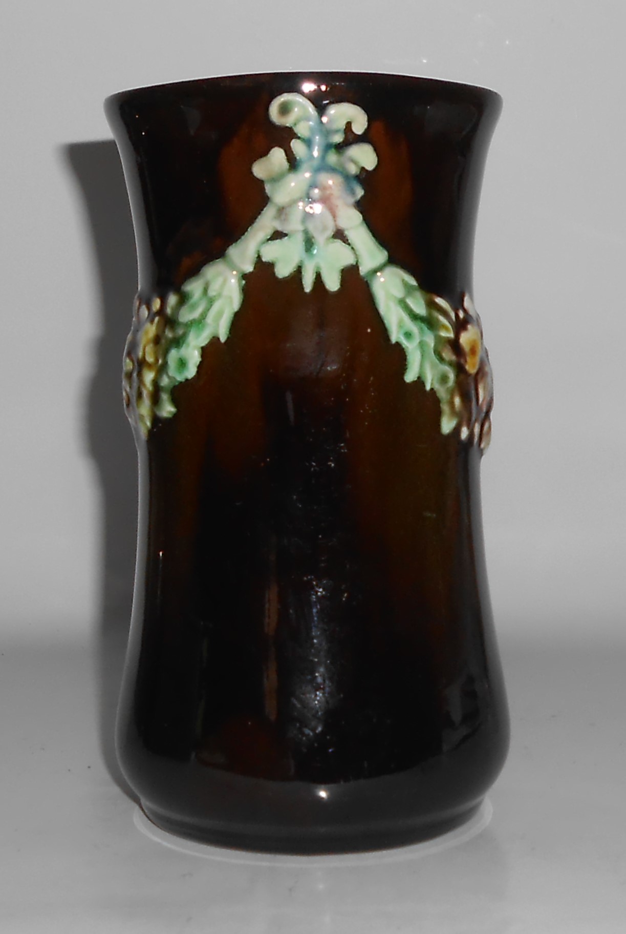 Peters And Reed Pottery Standard Glaze Floral Decorated