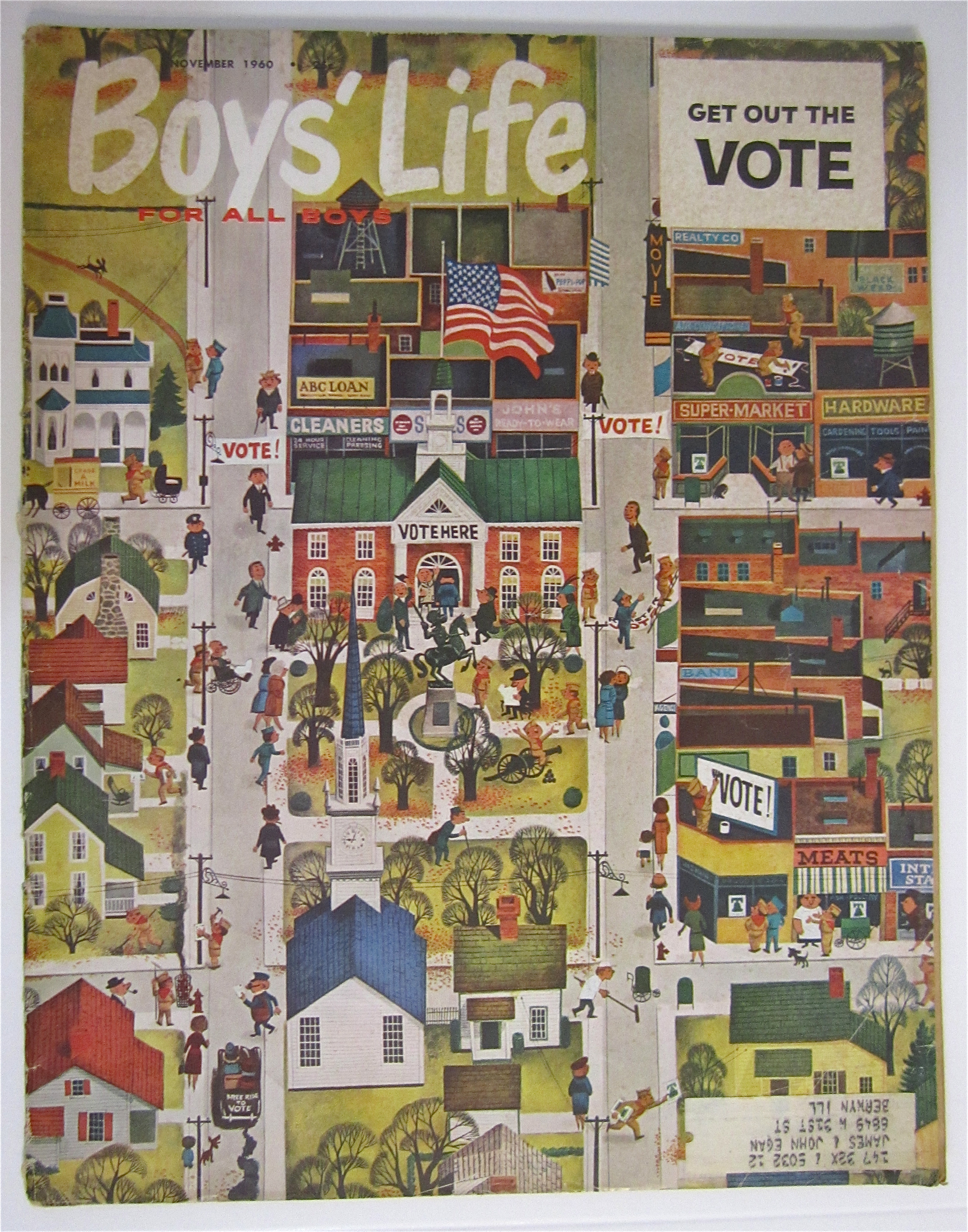 Boys Life Magazine November 1960 Runaway Rocket