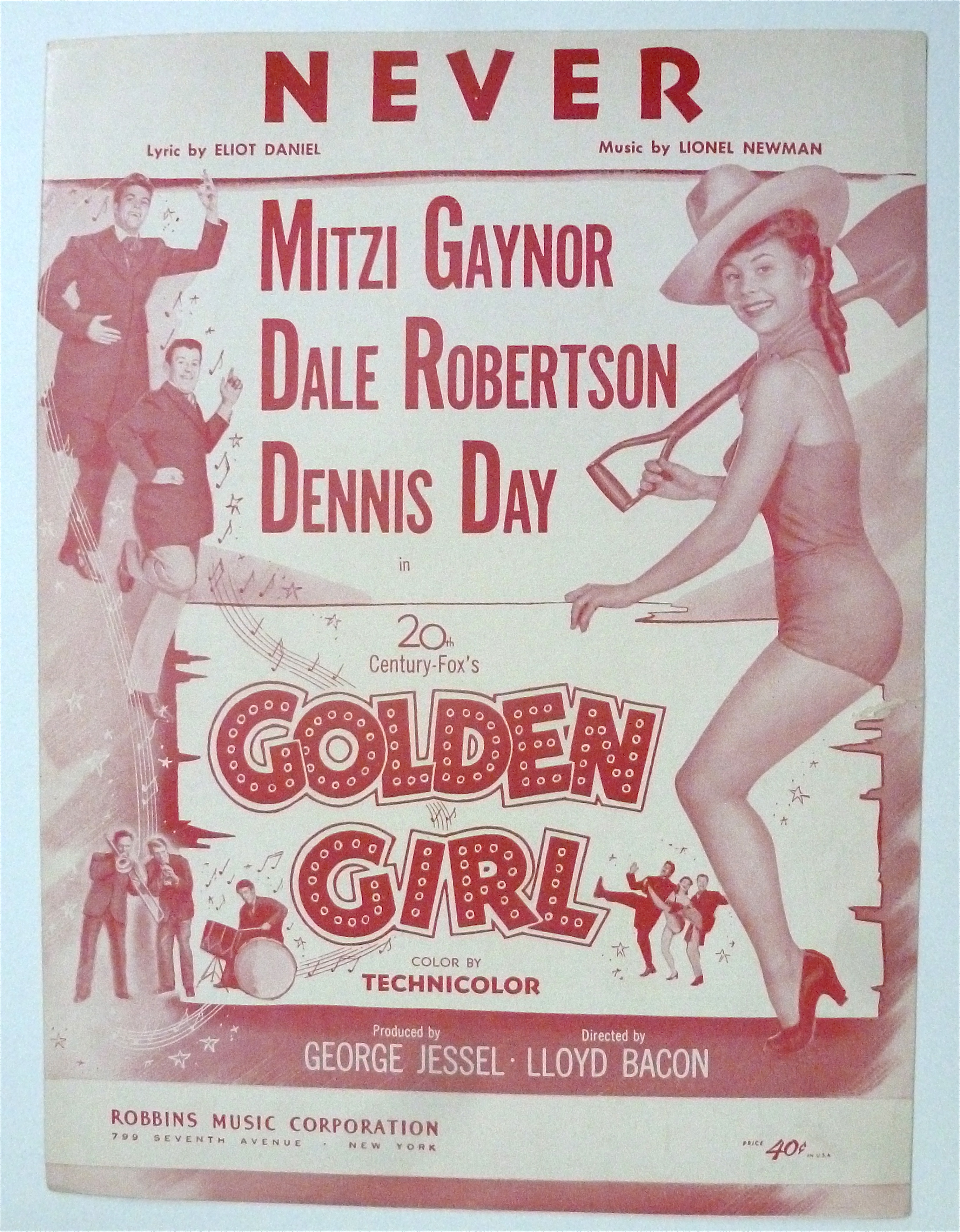 Sheet Music For 1951 Never