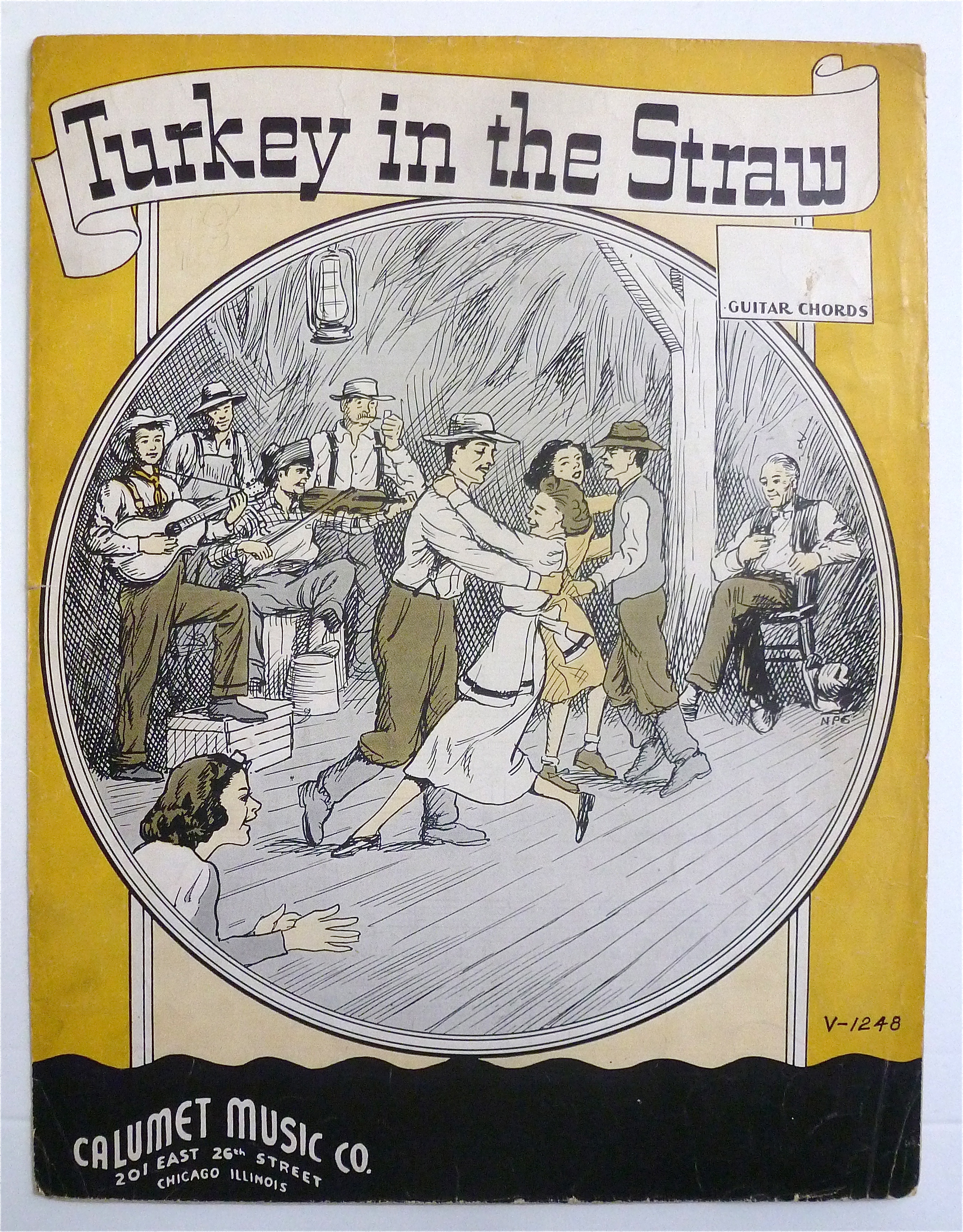 Sheet Music For 1941 Turkey In The Straw