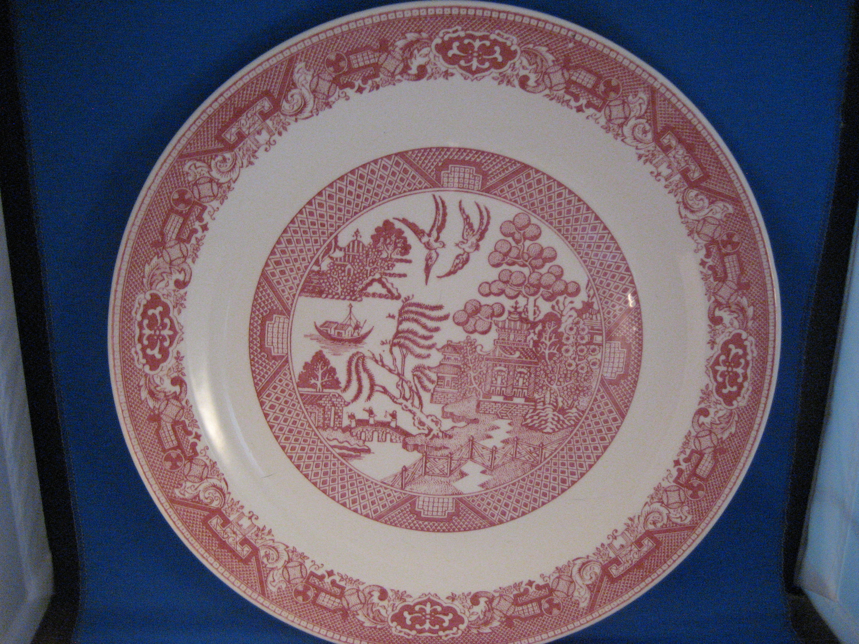 Red Willow Ware Platter