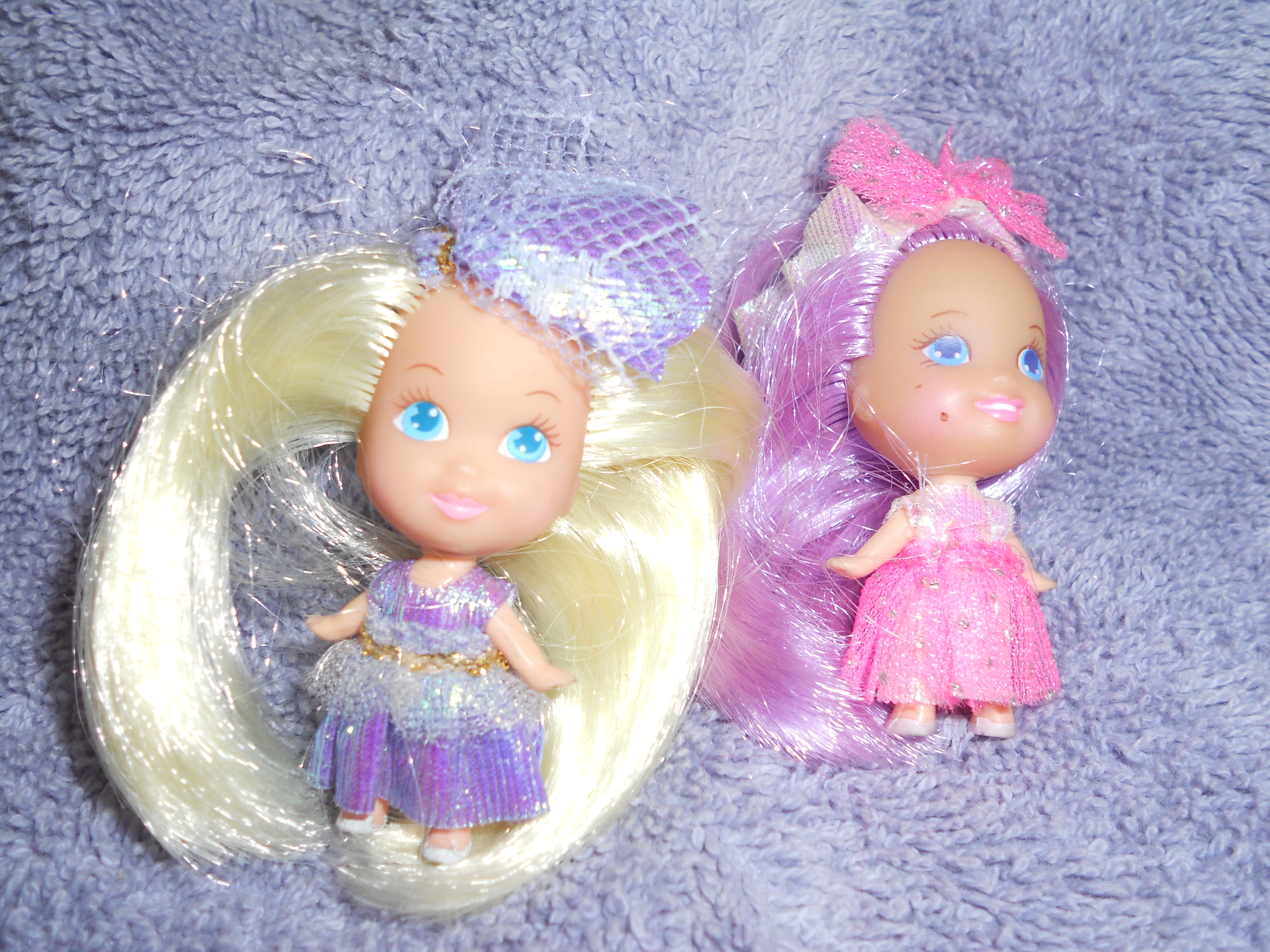 Liddle Kiddles Type Dolls Pair 1994