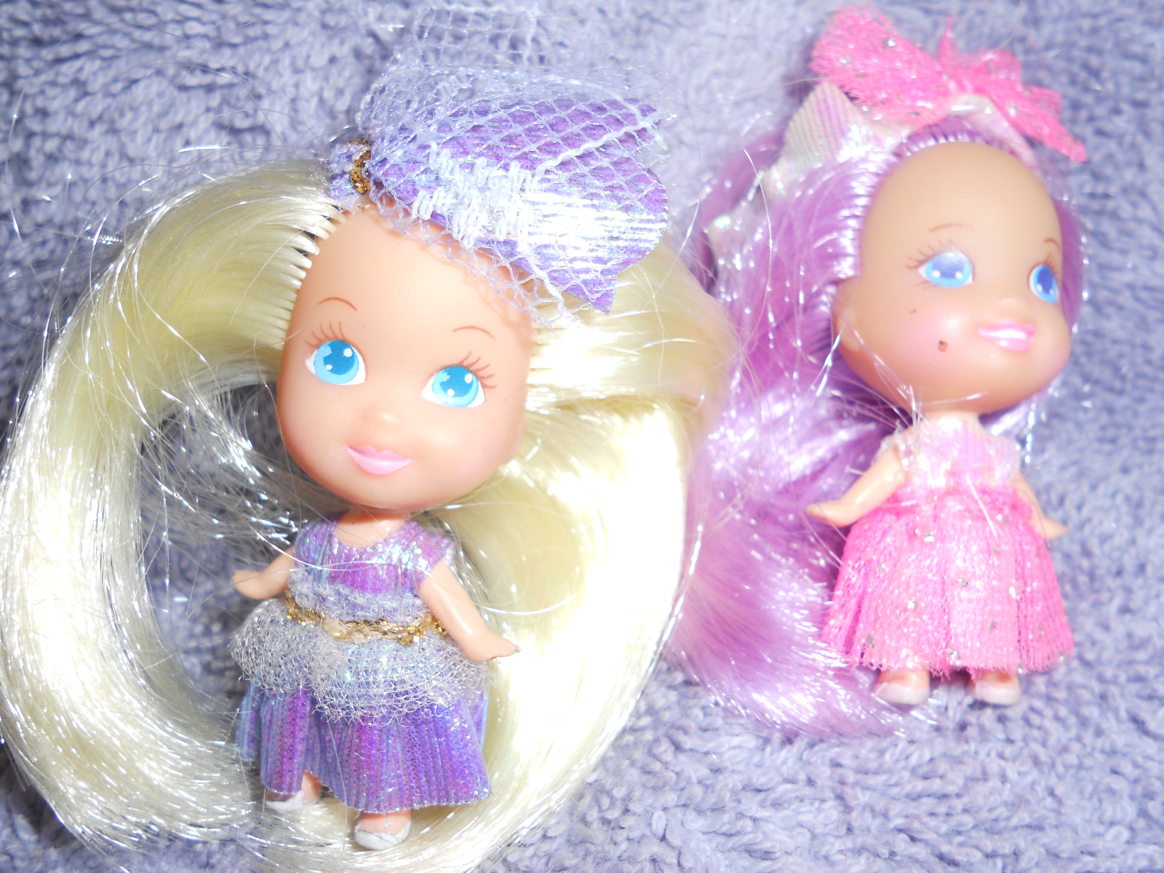Liddle Kiddles Type Dolls Pair 1994