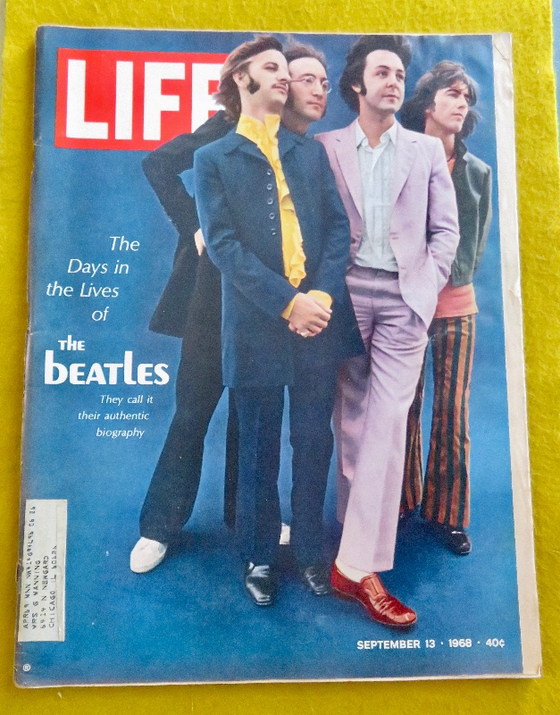 Life Magazine September 13, 1968 The Days In The Lives Of The Beatles