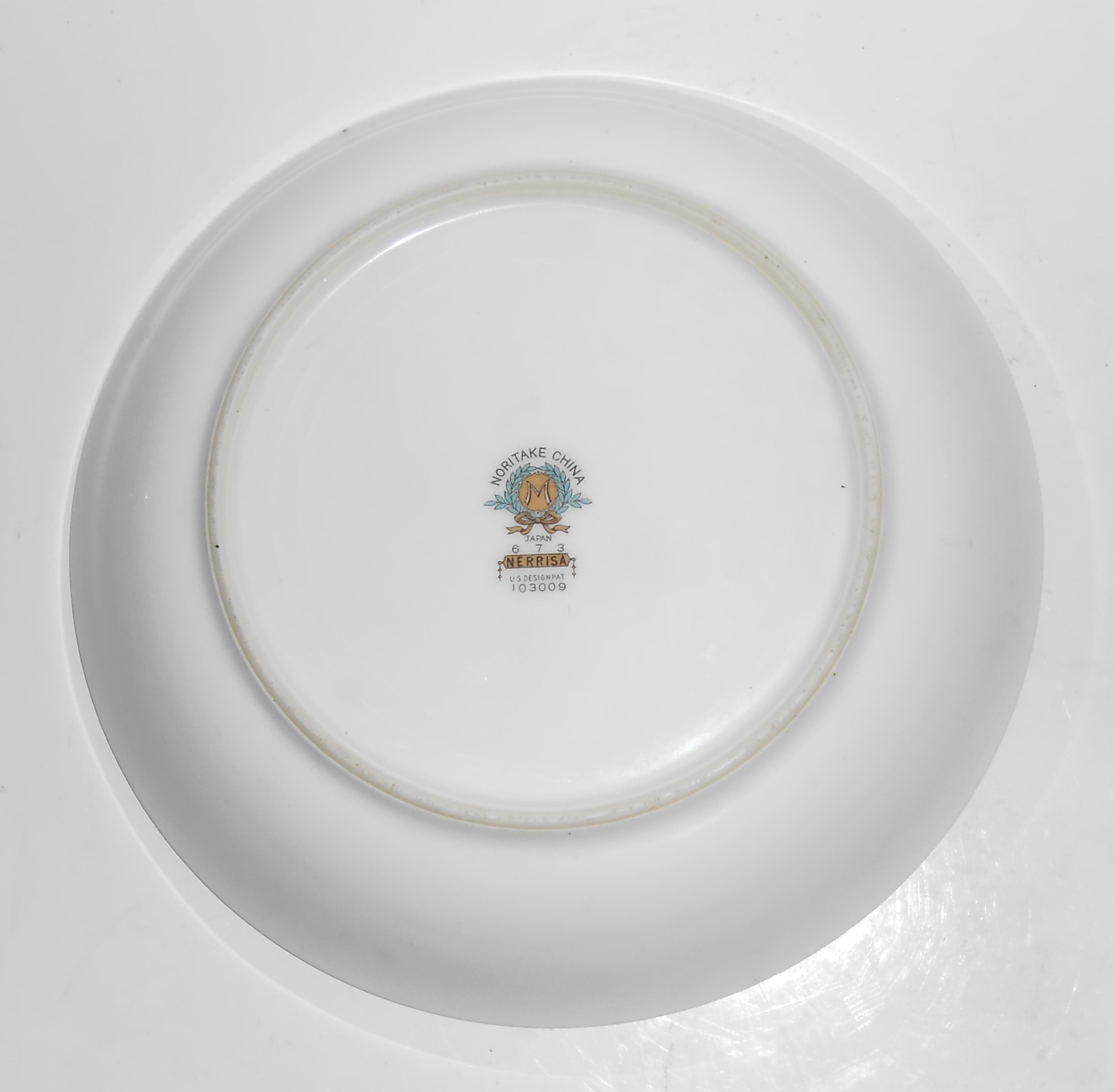 Noritake China Porcelain 673 Nerrisa Coupe Soup Bowl w/