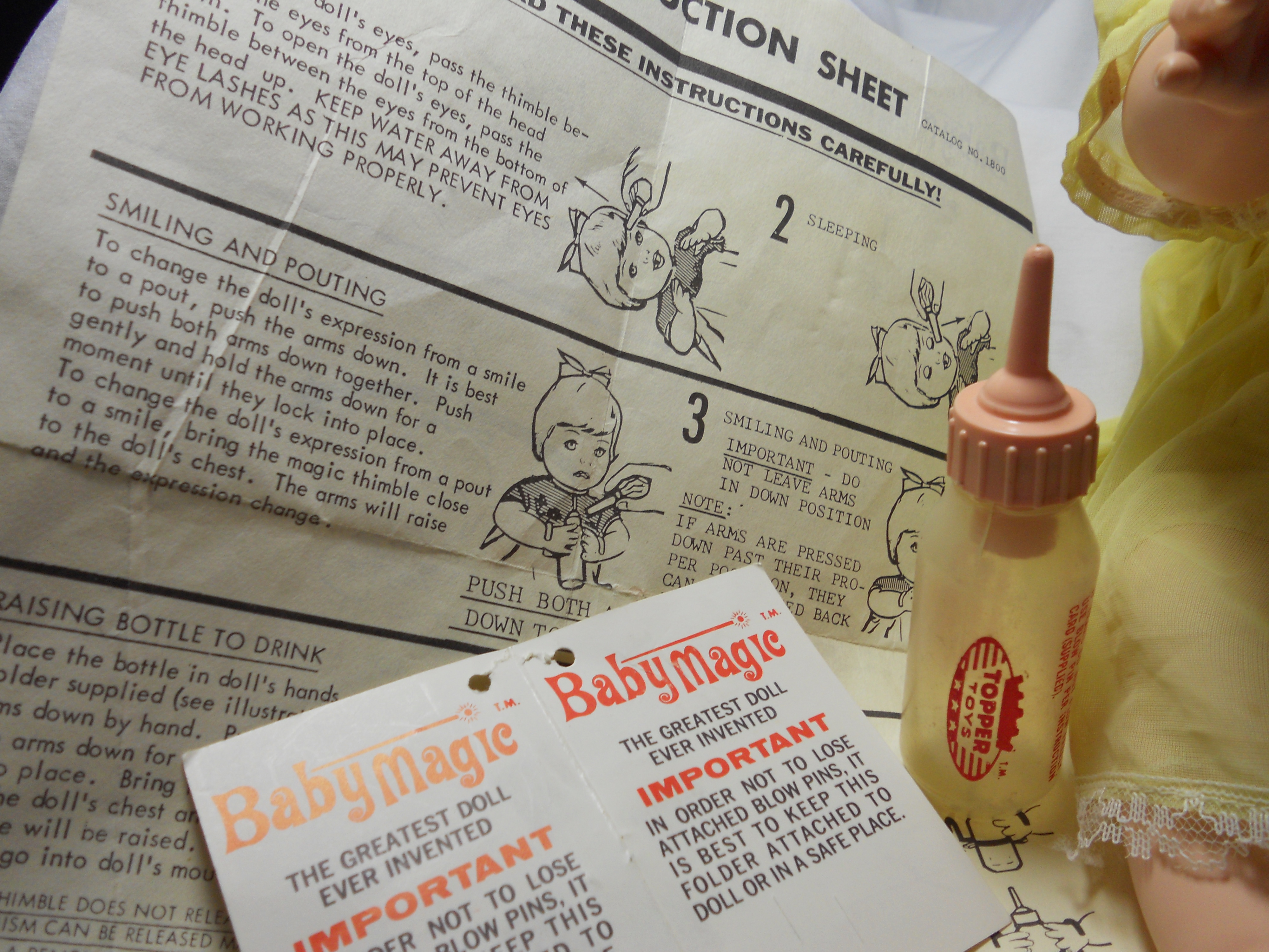 Doll Baby Magic Deluxe Topper 1966
