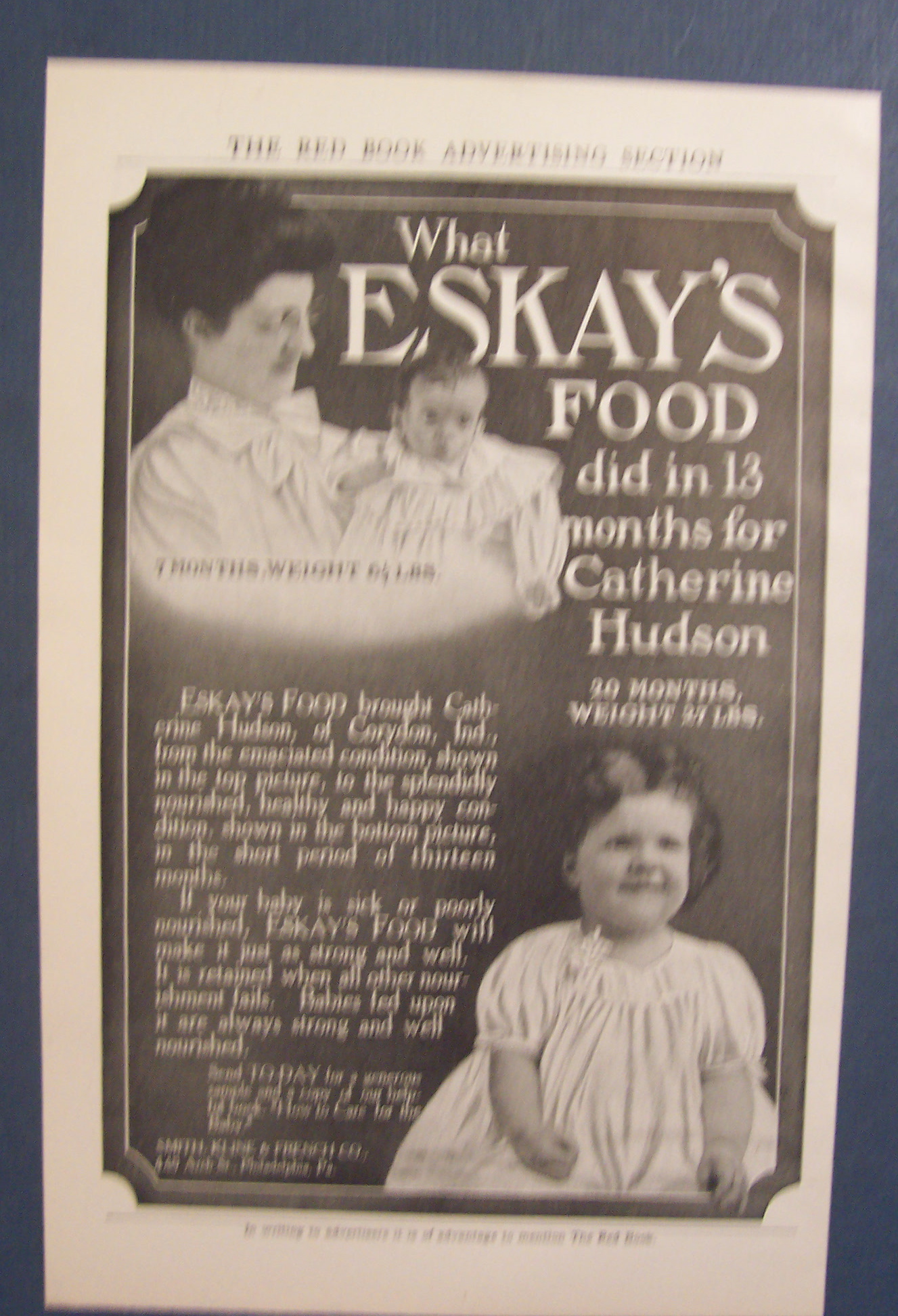 1906 Eskay's Food