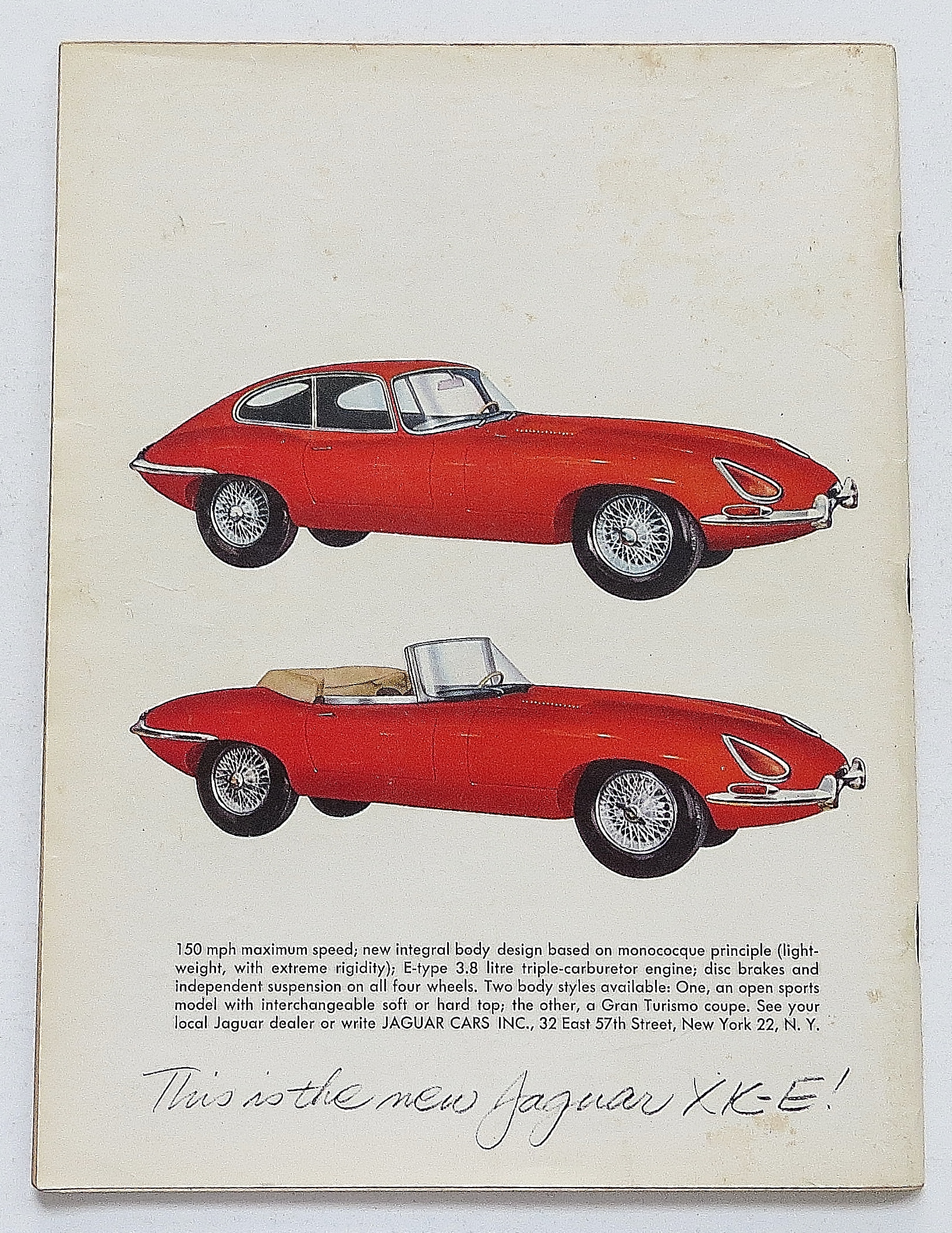 Car & Driver Magazine December 1961 Jag Vs. Corvette