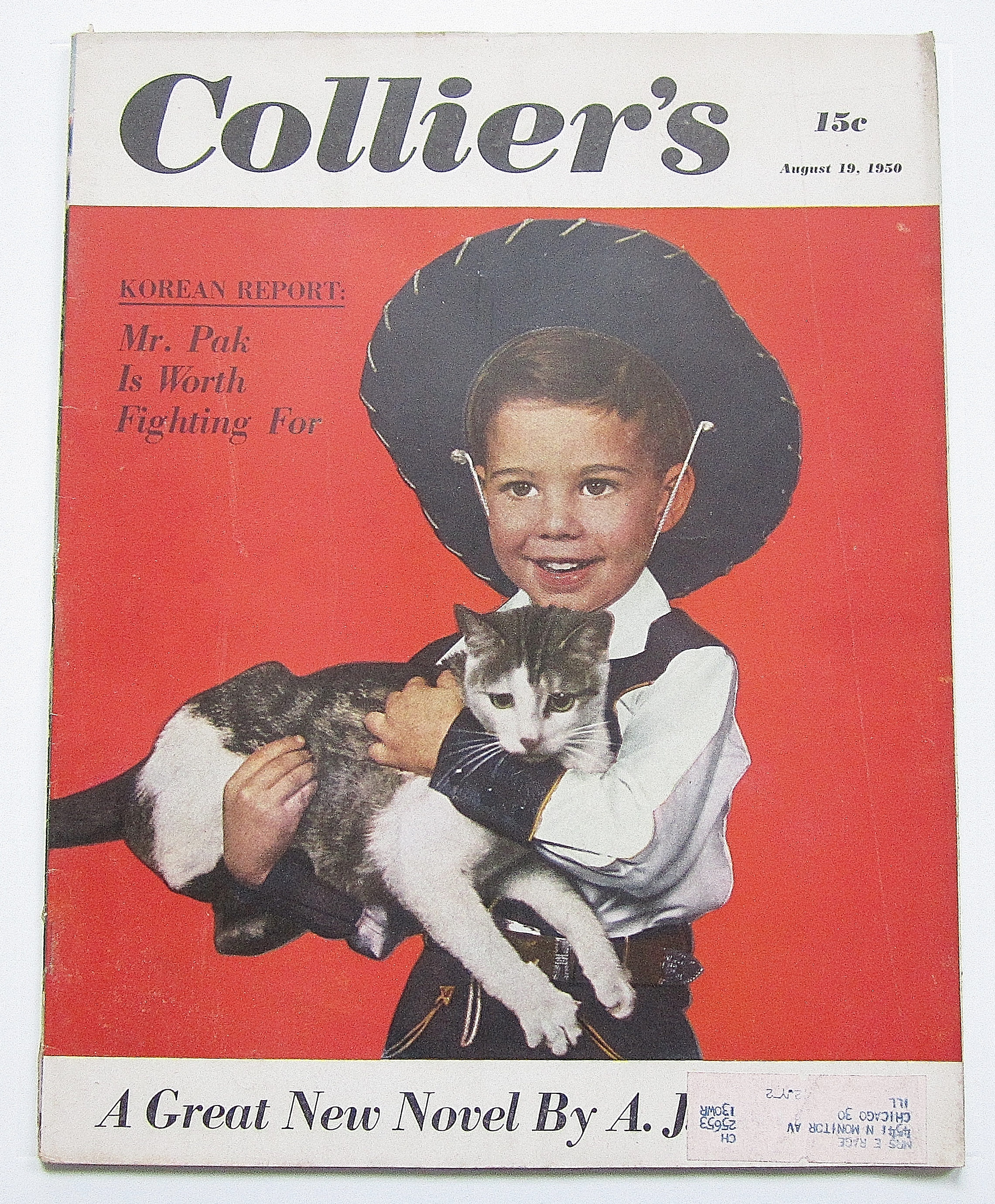 Collier's Magazine August 19, 1950 Mr. Pak