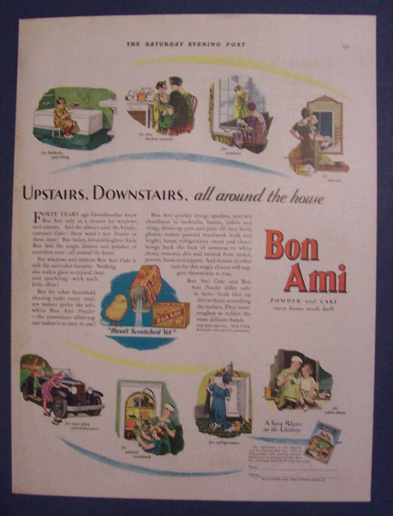 1929  Bon  Ami  Powder  And  Cake