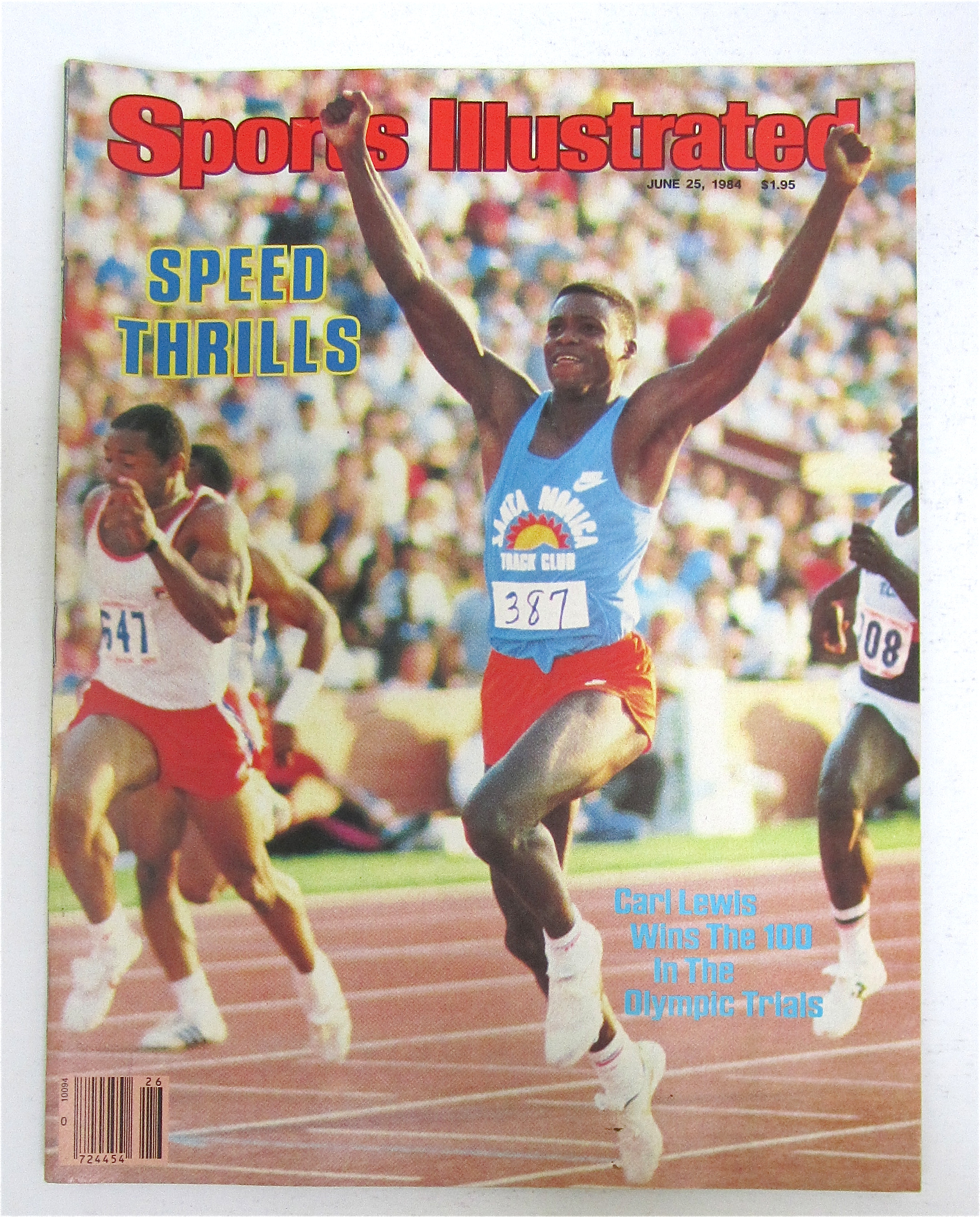 Sports Illustrated Magazine-June 25, 1984-Carl Lewis