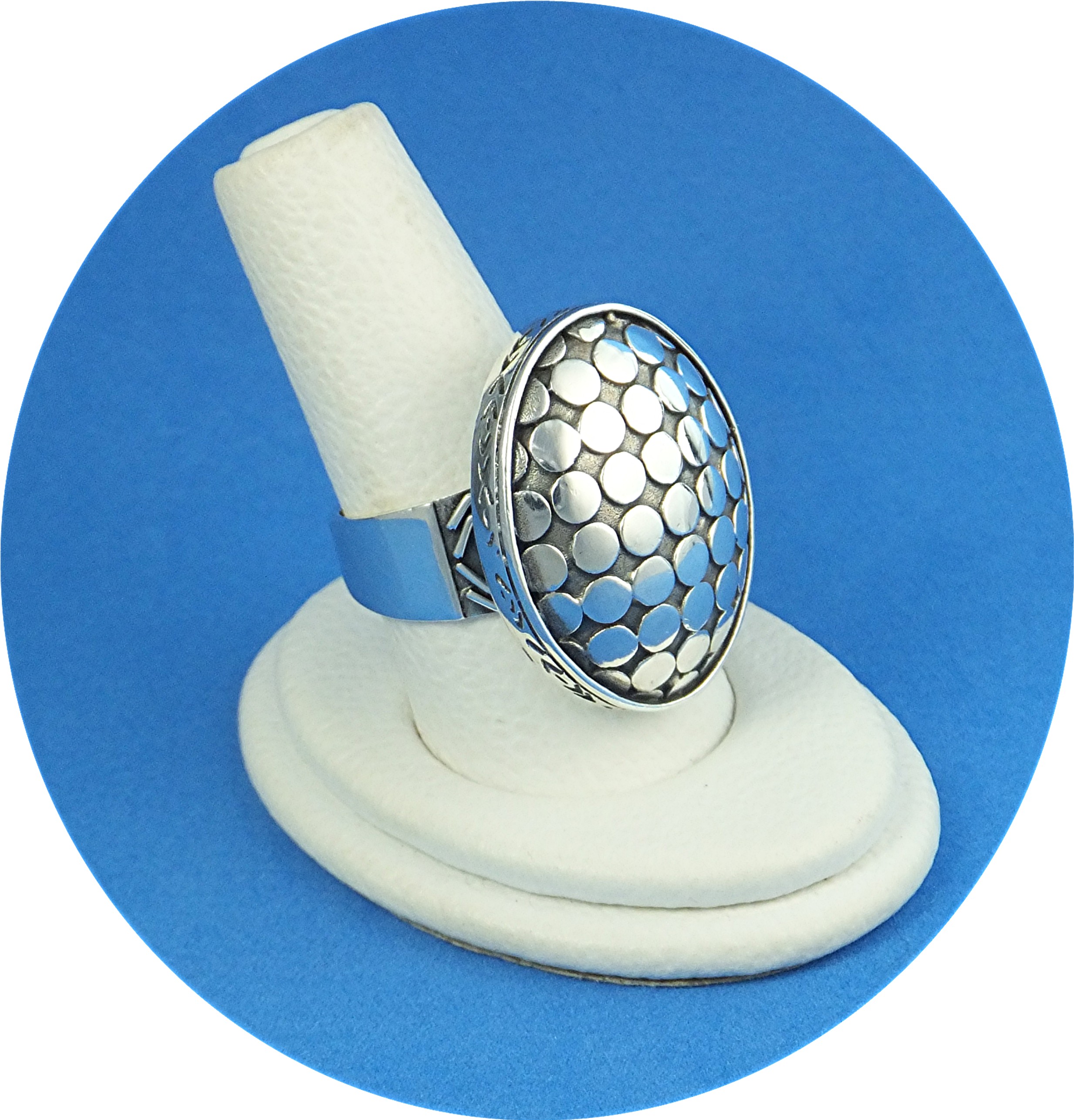 Ring Sterling Silver Pebbles By De Gruchy Indonesia