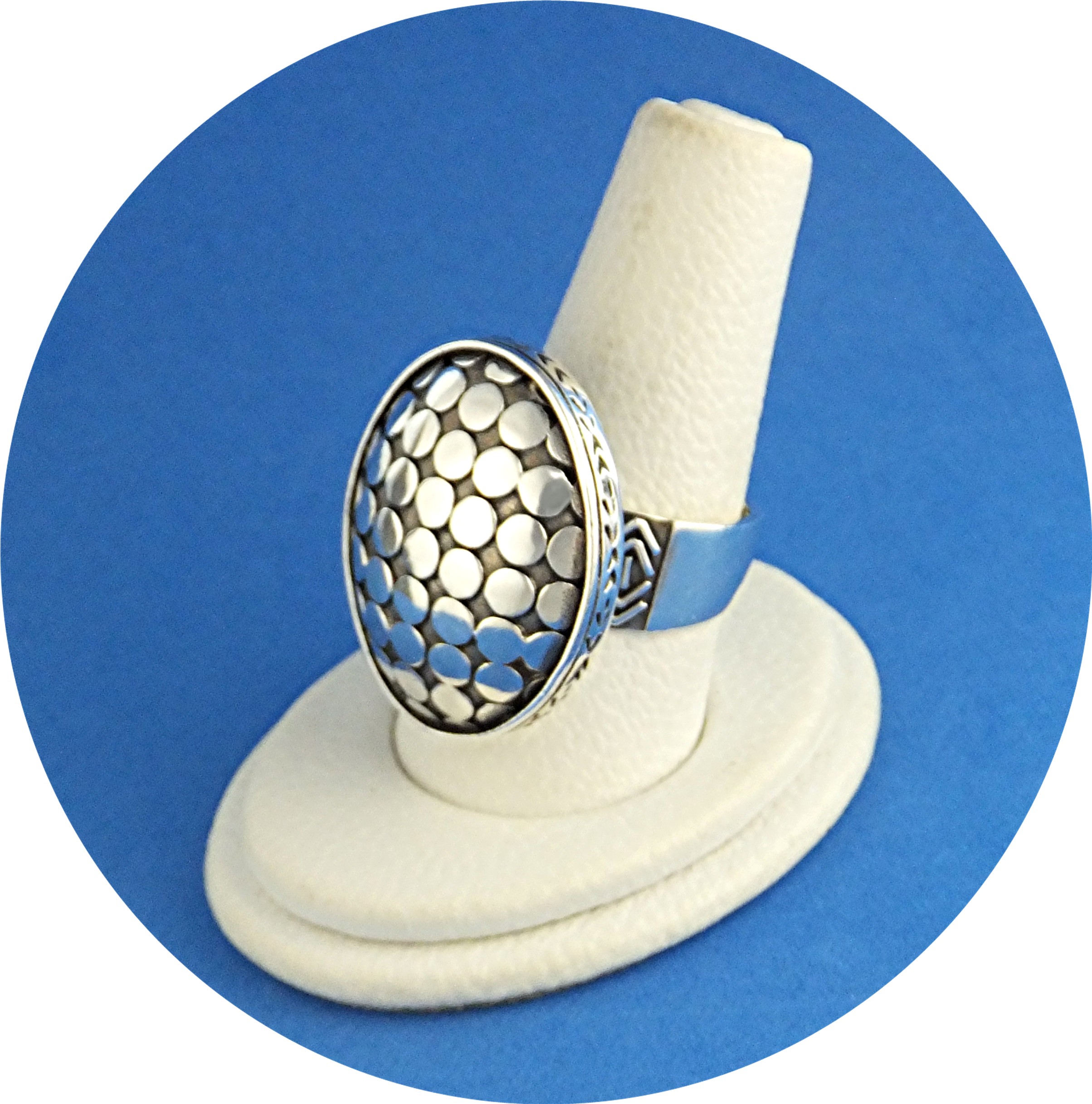Ring Sterling Silver Pebbles By De Gruchy Indonesia