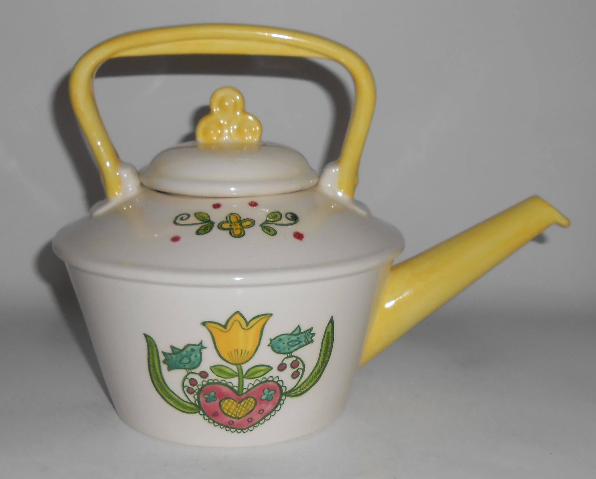 Metlox Pottery Poppy Trail Happy Time Teapot w/Lid MINT