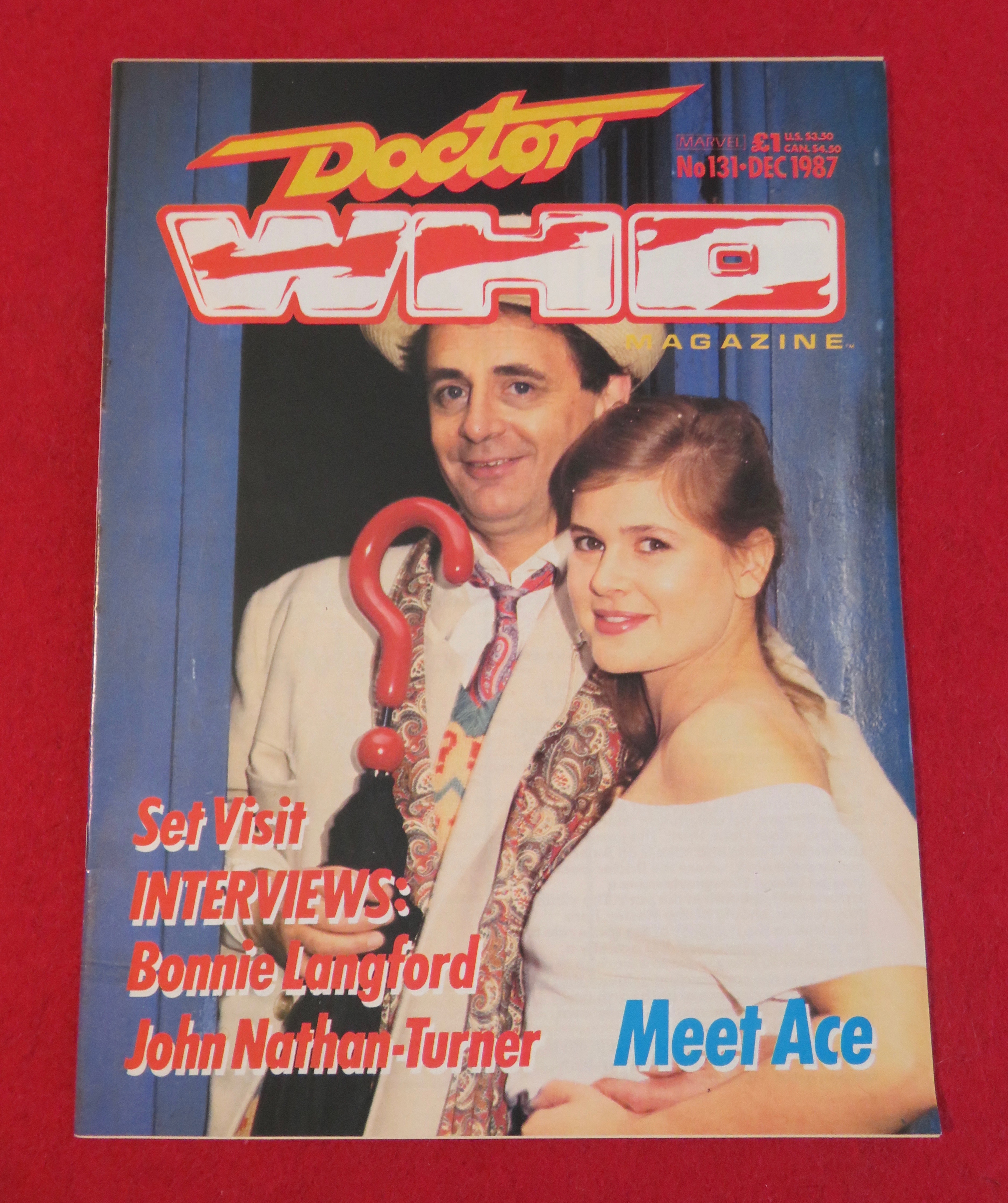 Doctor Who Magazine December 1987 Bonnie Langford