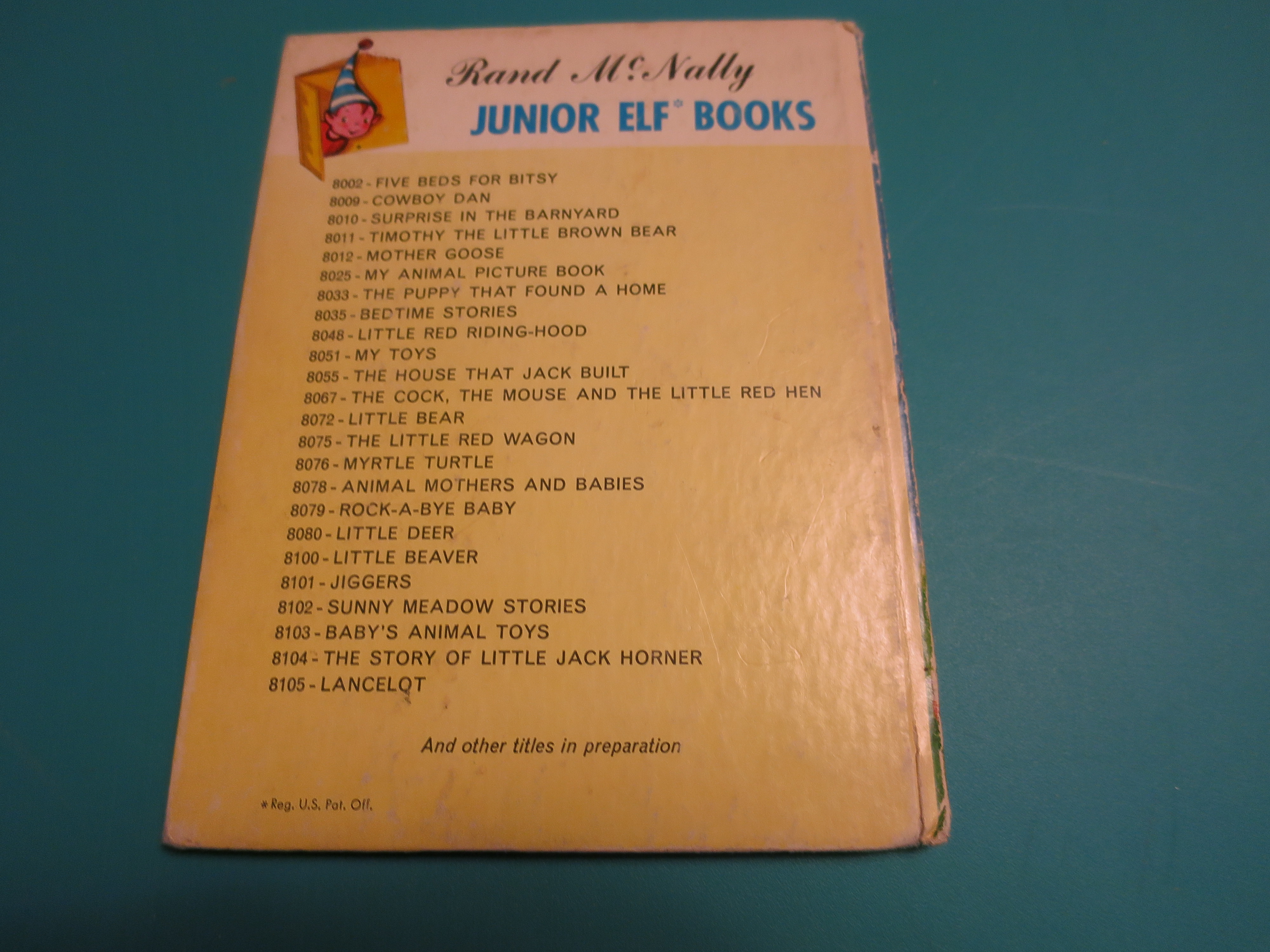 Little Fox Junior Elf  book by Mable Watts 1956