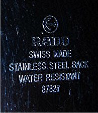 RADO Diamond Jubilee Wristwatch Quartz