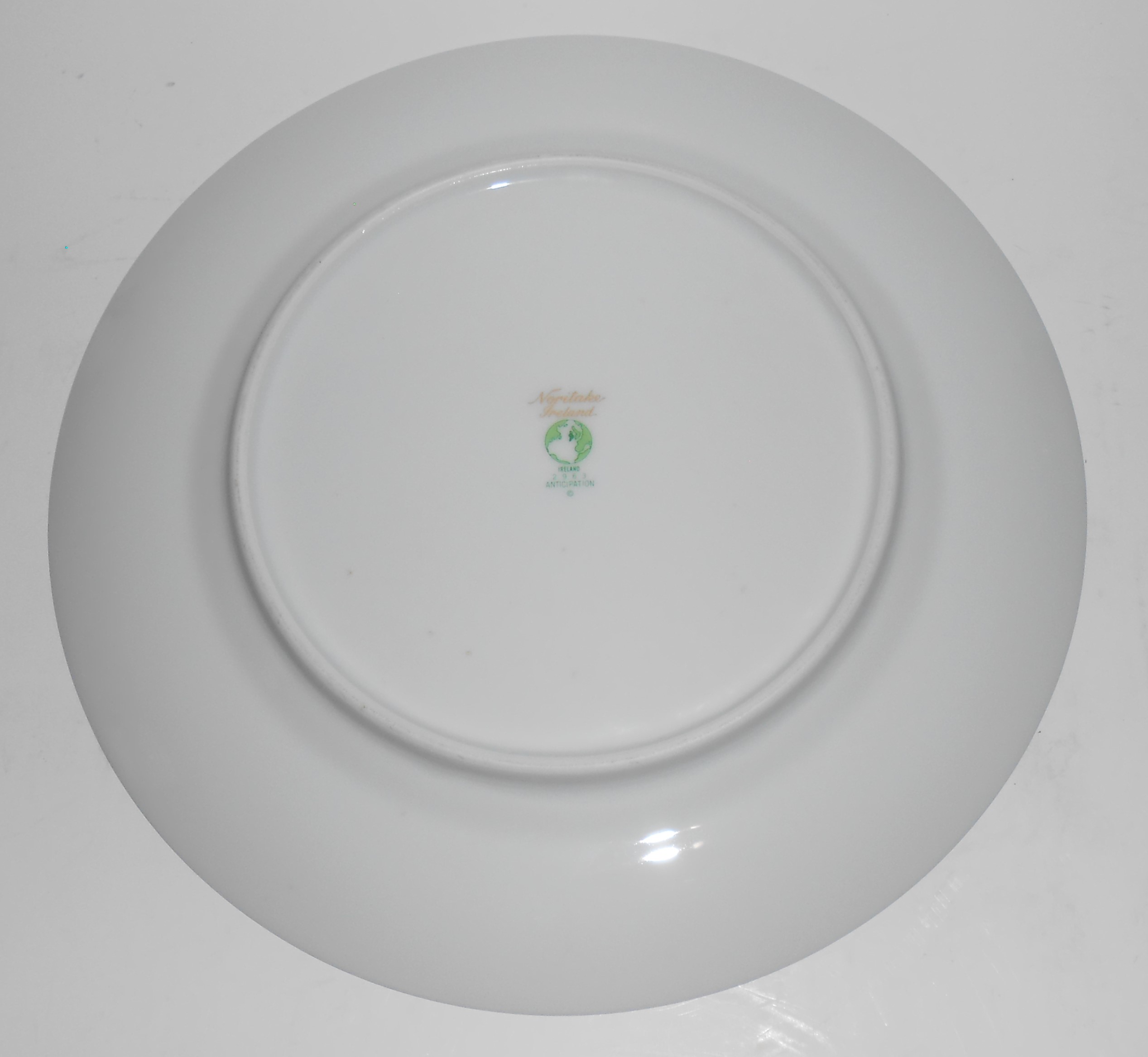Noritake China Porcelain Platinum 2963 Anticipation Din