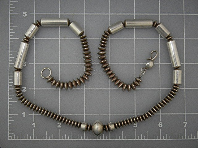 Native American Sterling Silver Wilbur Musket Jr Neckla