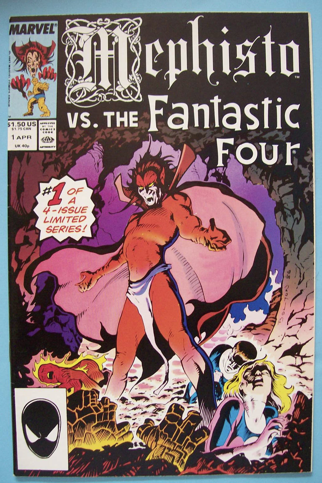Mephisto vs The Fantastic Four Comics - April 1987