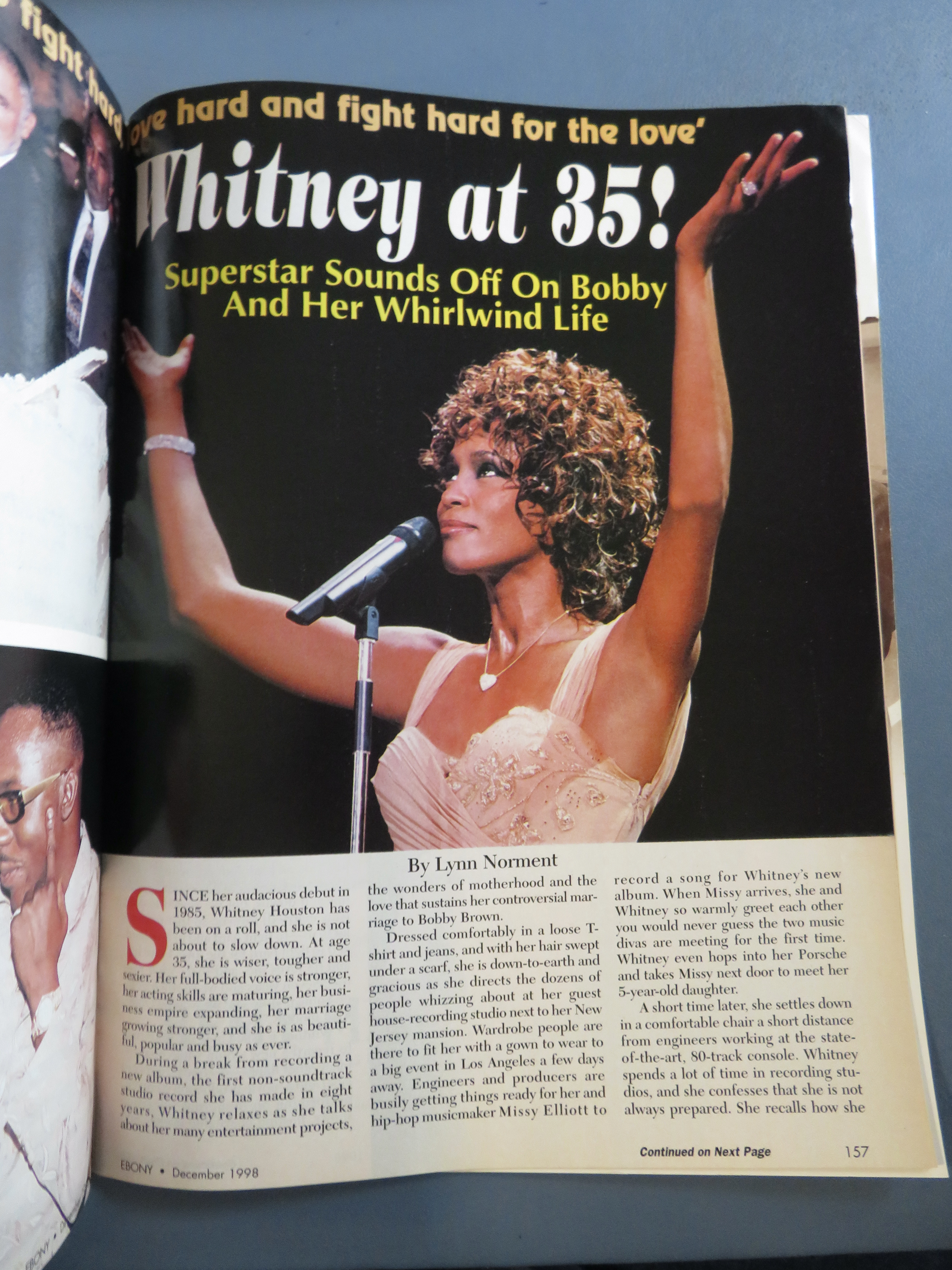 Ebony Magazine - December 1998 - Whitney At 35