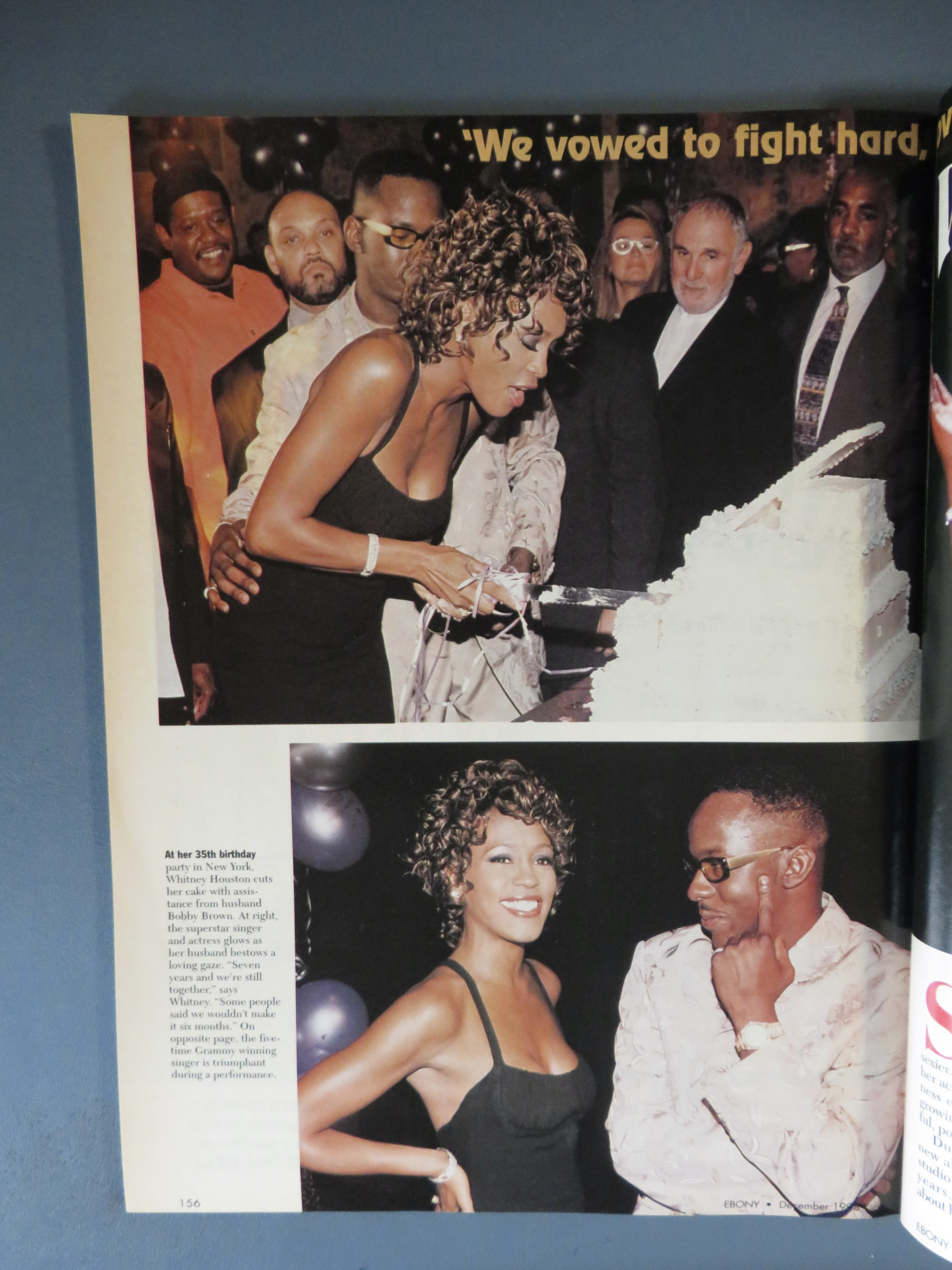 Ebony Magazine - December 1998 - Whitney At 35