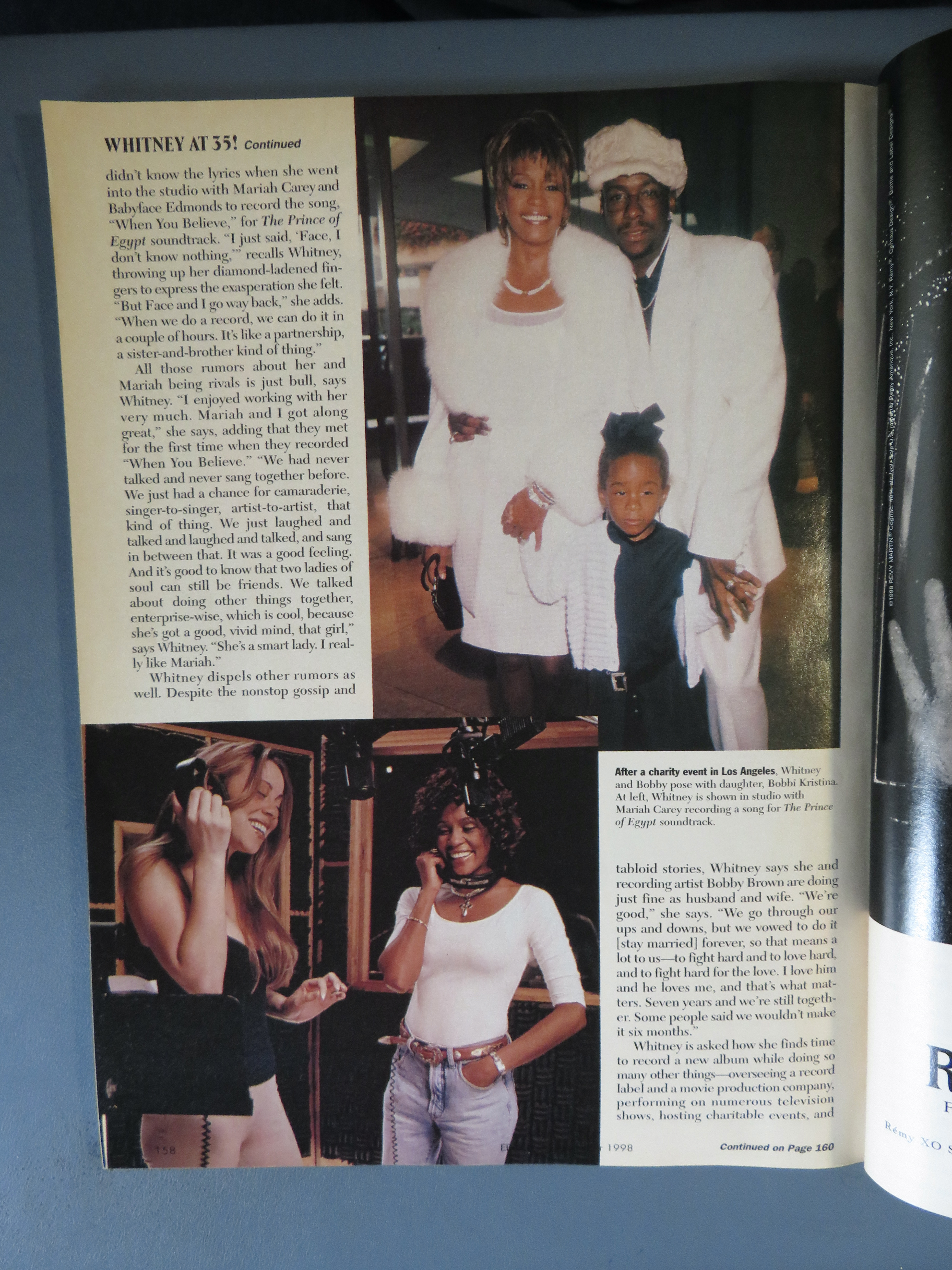 Ebony Magazine - December 1998 - Whitney At 35