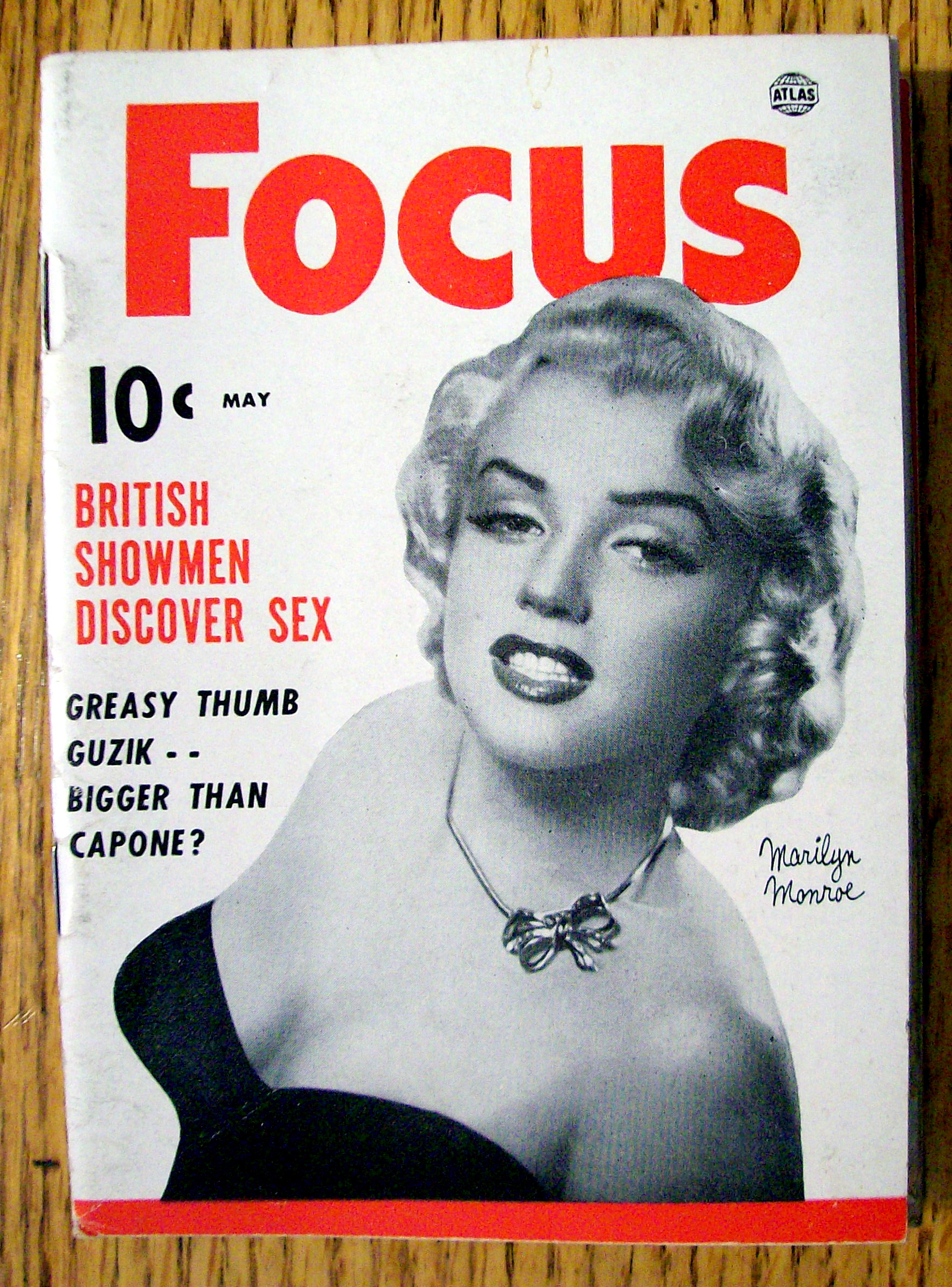 Focus Magazine May 1953 Marilyn Monroe