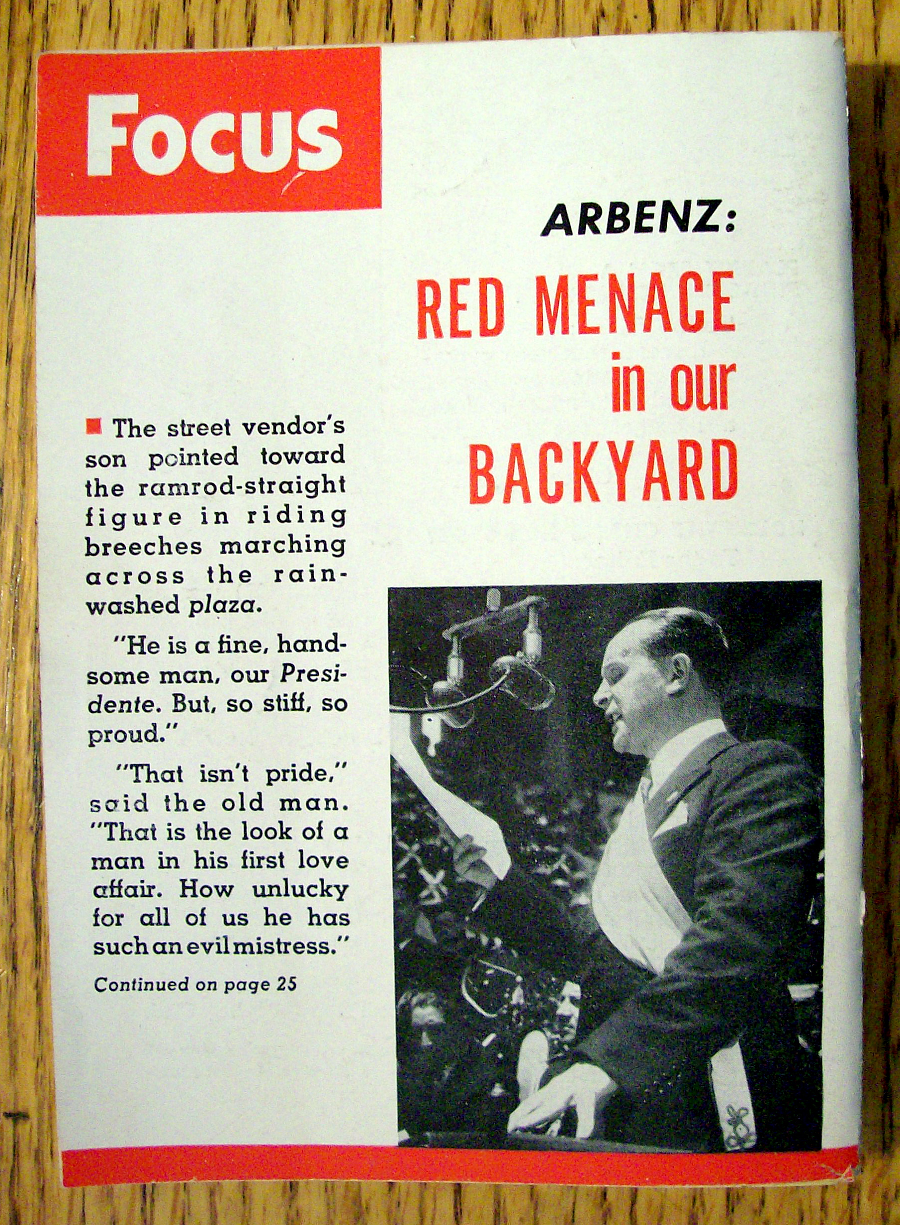 Focus Magazine May 1953 Marilyn Monroe