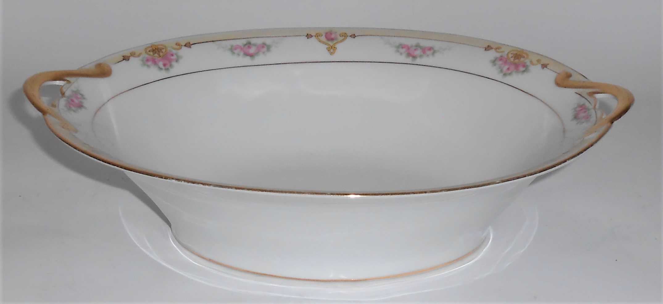 Noritake Nippon Porcelain China Floral/Gold Vegetable