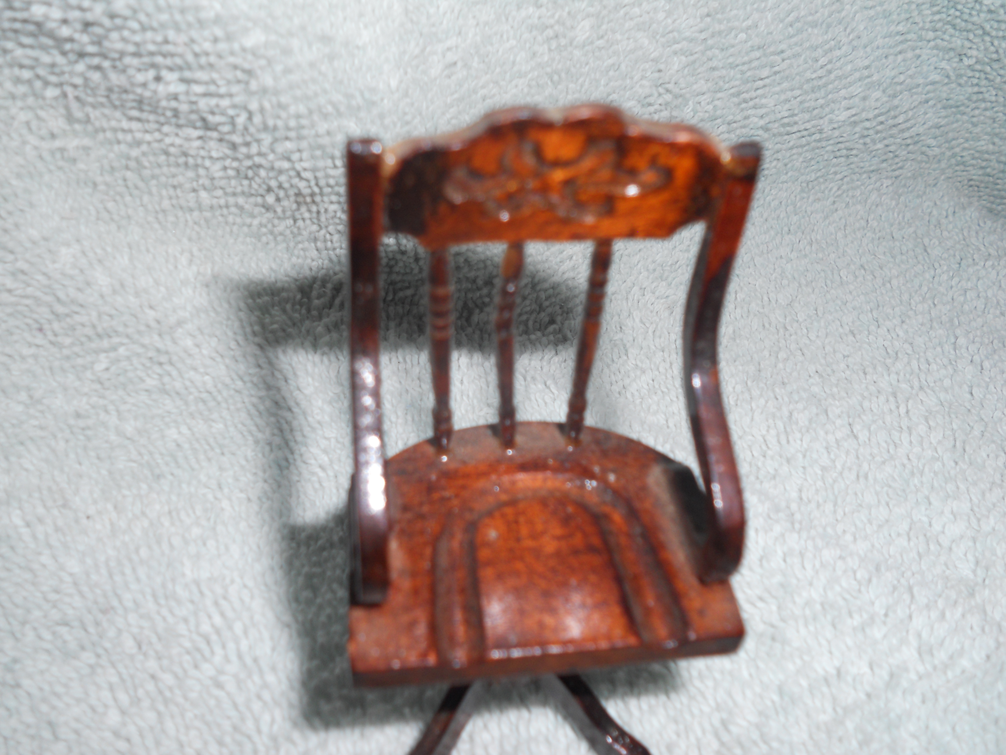 Dollhouse Wood Office Chair