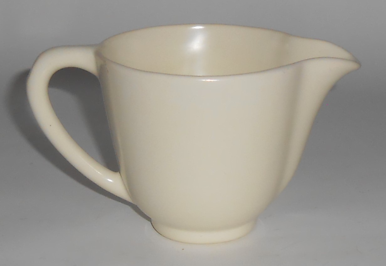 Franciscan Pottery Catalina Rancho Satin Ivory Creamer