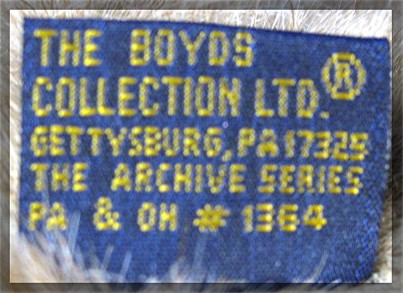 Boyds Bears - Bristol B. Winsor. The archive collection