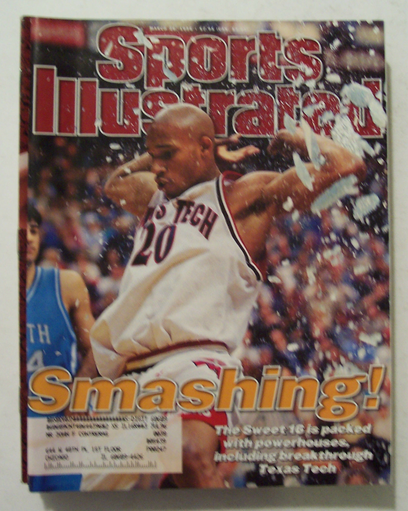 Sports Illustrated Magazine -March 25, 1996- Texas Tech