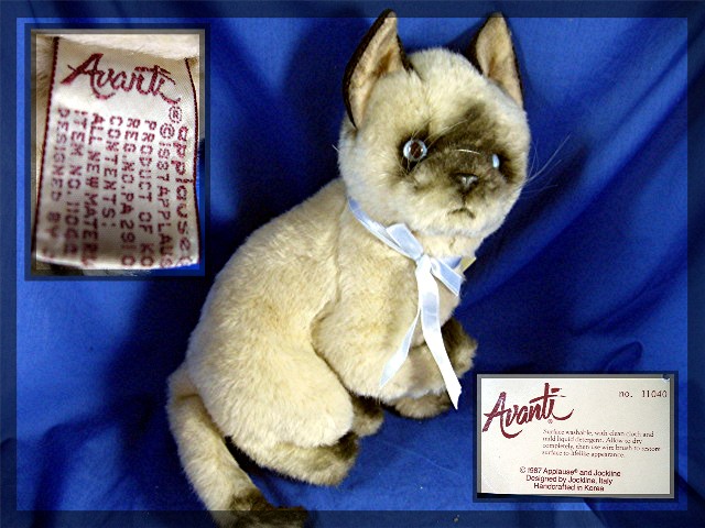 Siamese Kitten by Applause and Jockline, Avanti Animal